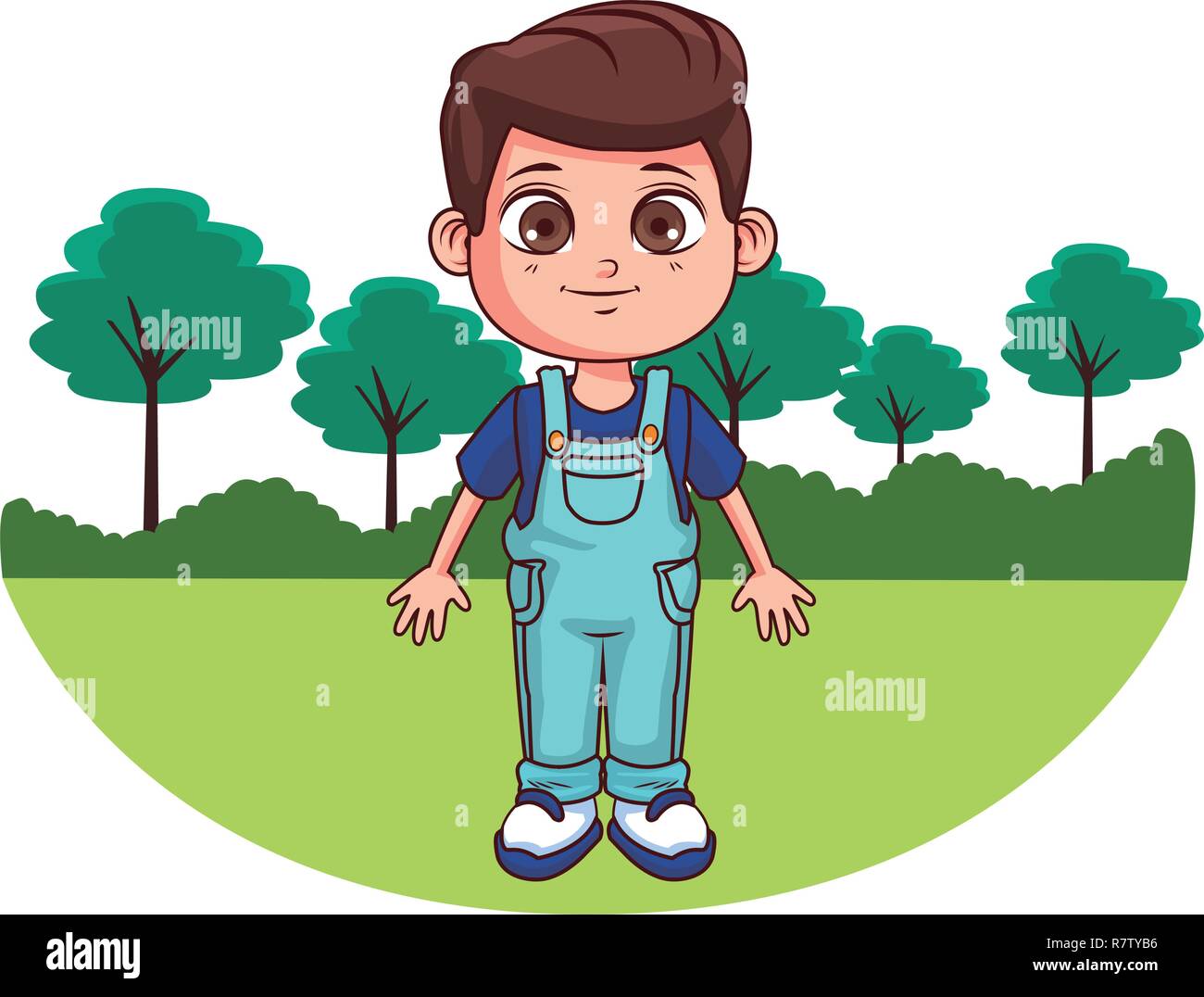 cute boy cartoon Stock Vector Image & Art - Alamy