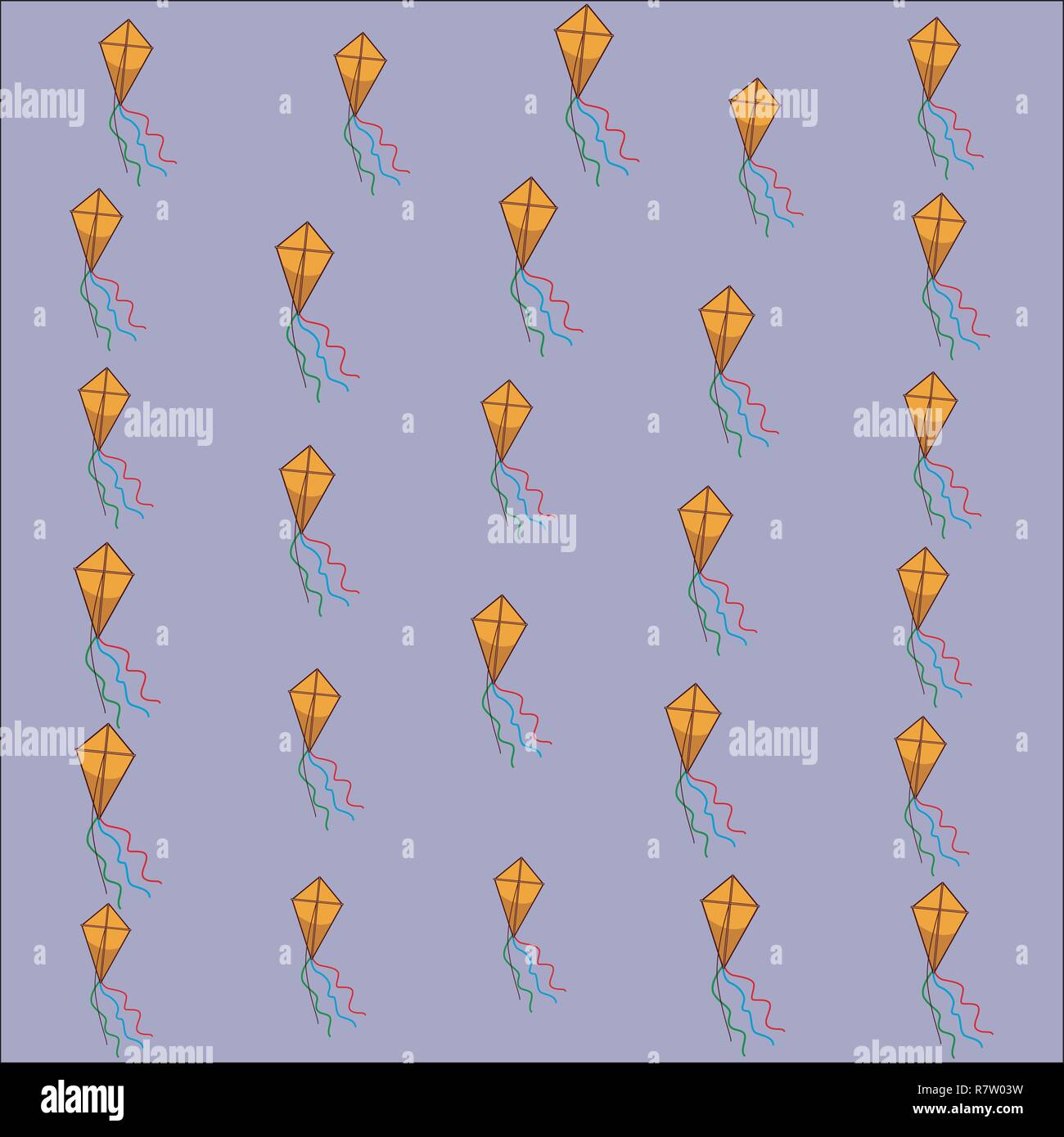cute kite pattern cartoon Stock Vector Image & Art - Alamy