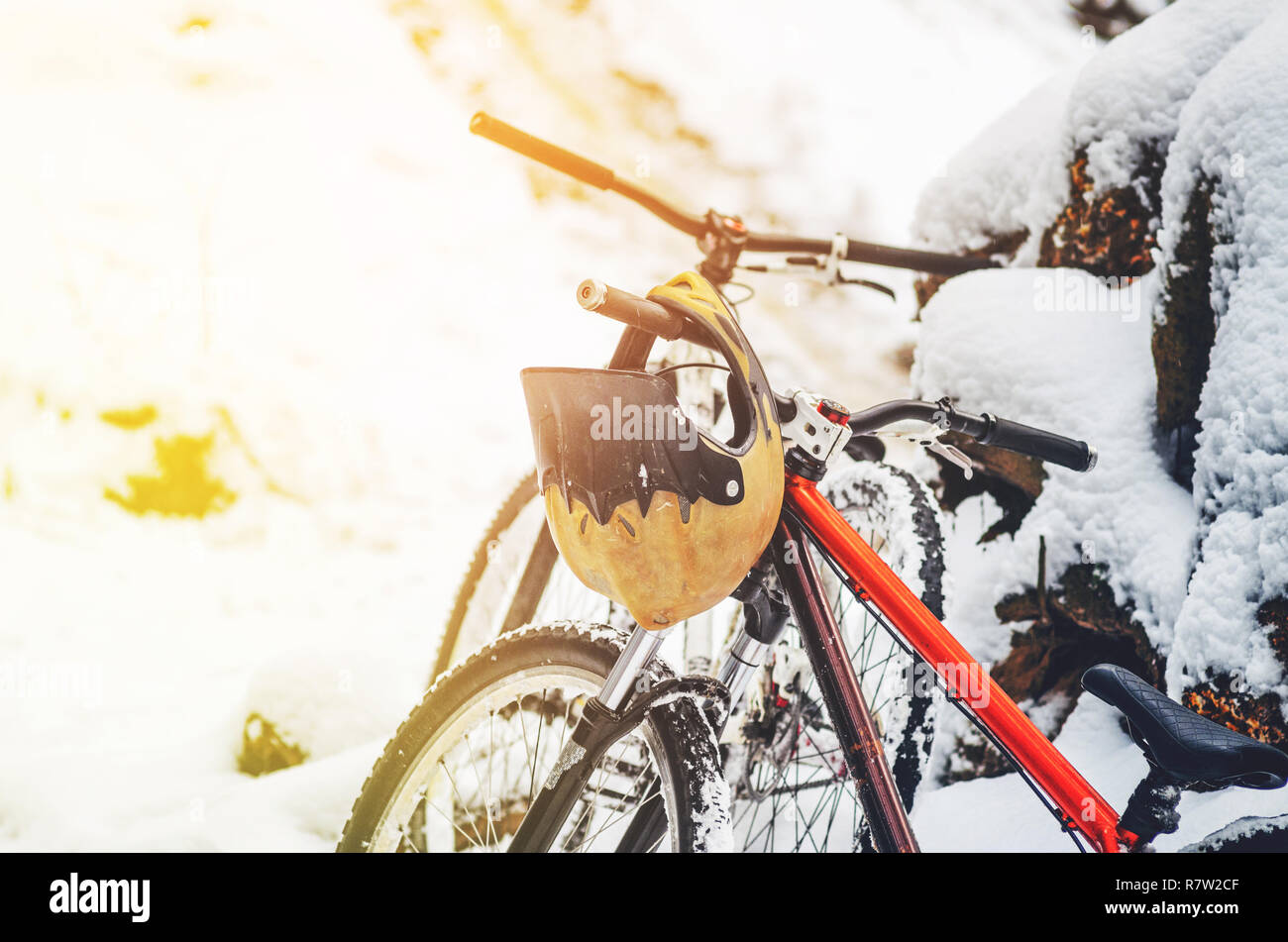 winter mountain bike helmet
