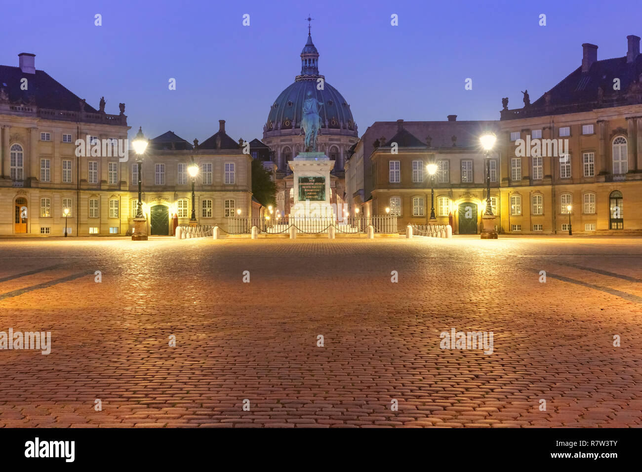 Christiansborg palace in Copenhagen, Denmark Stock Photo