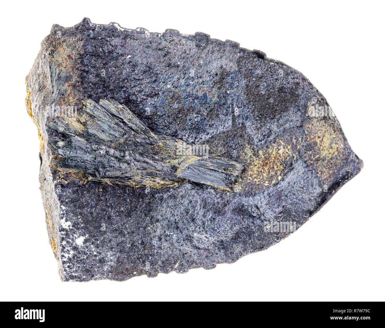 macro photography of natural mineral from geological collection - raw