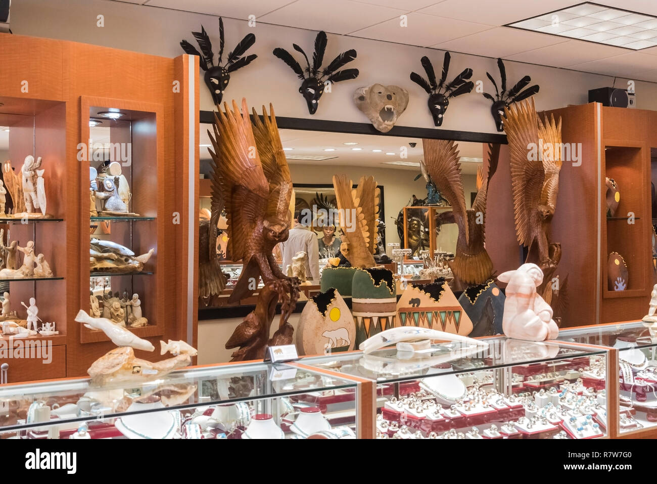 A artisan shop , Skagway, Alaska, Klondike Gold Rush National