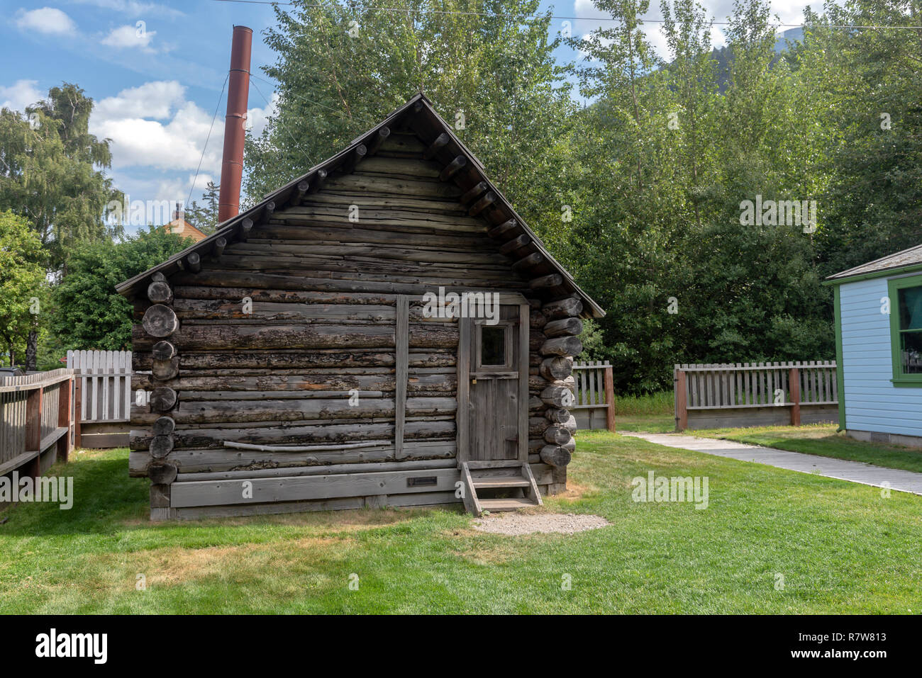 Historic Moore Homestead Skagway Alaska Klondike Gold Rush