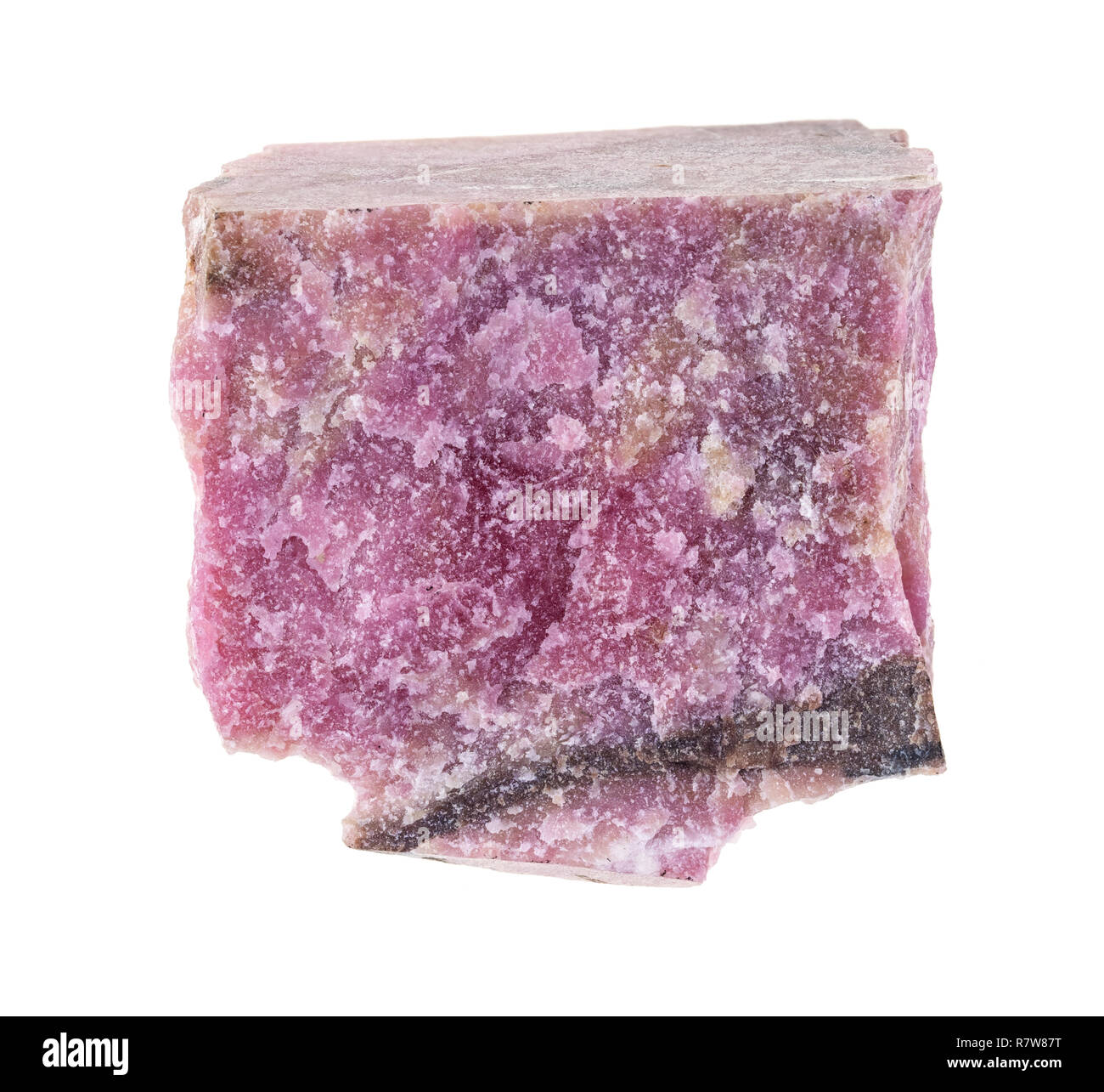 macro photography of natural mineral from geological collection - raw ...