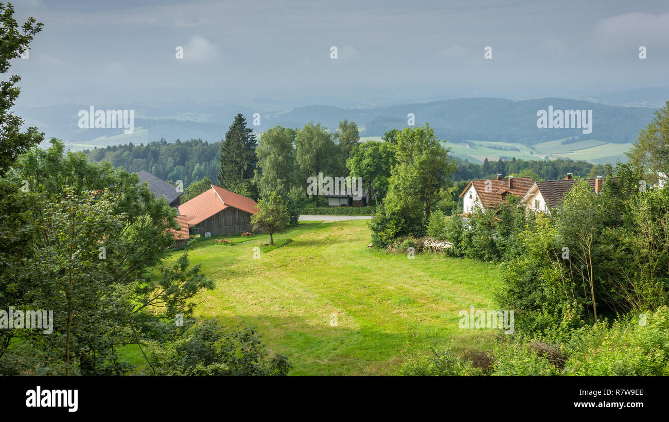 Landscape Geiersberg Germany Stock Photo