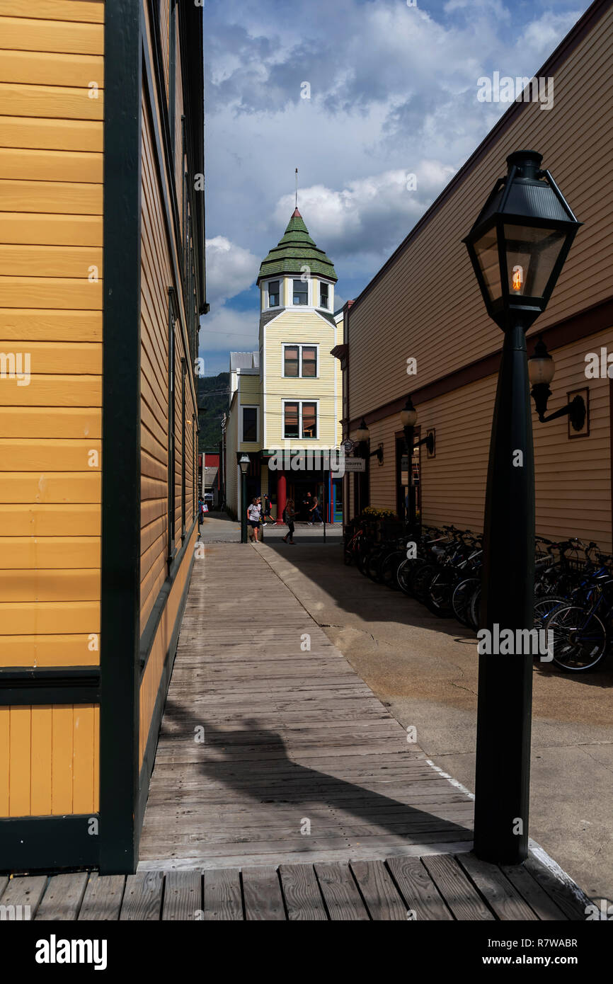Skagway, Alaska, Klondike Gold Rush National Historical Park, USA Stock