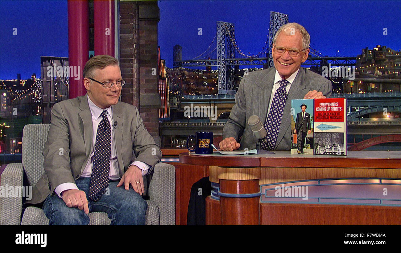 Late show david letterman hires stock photography and images Alamy