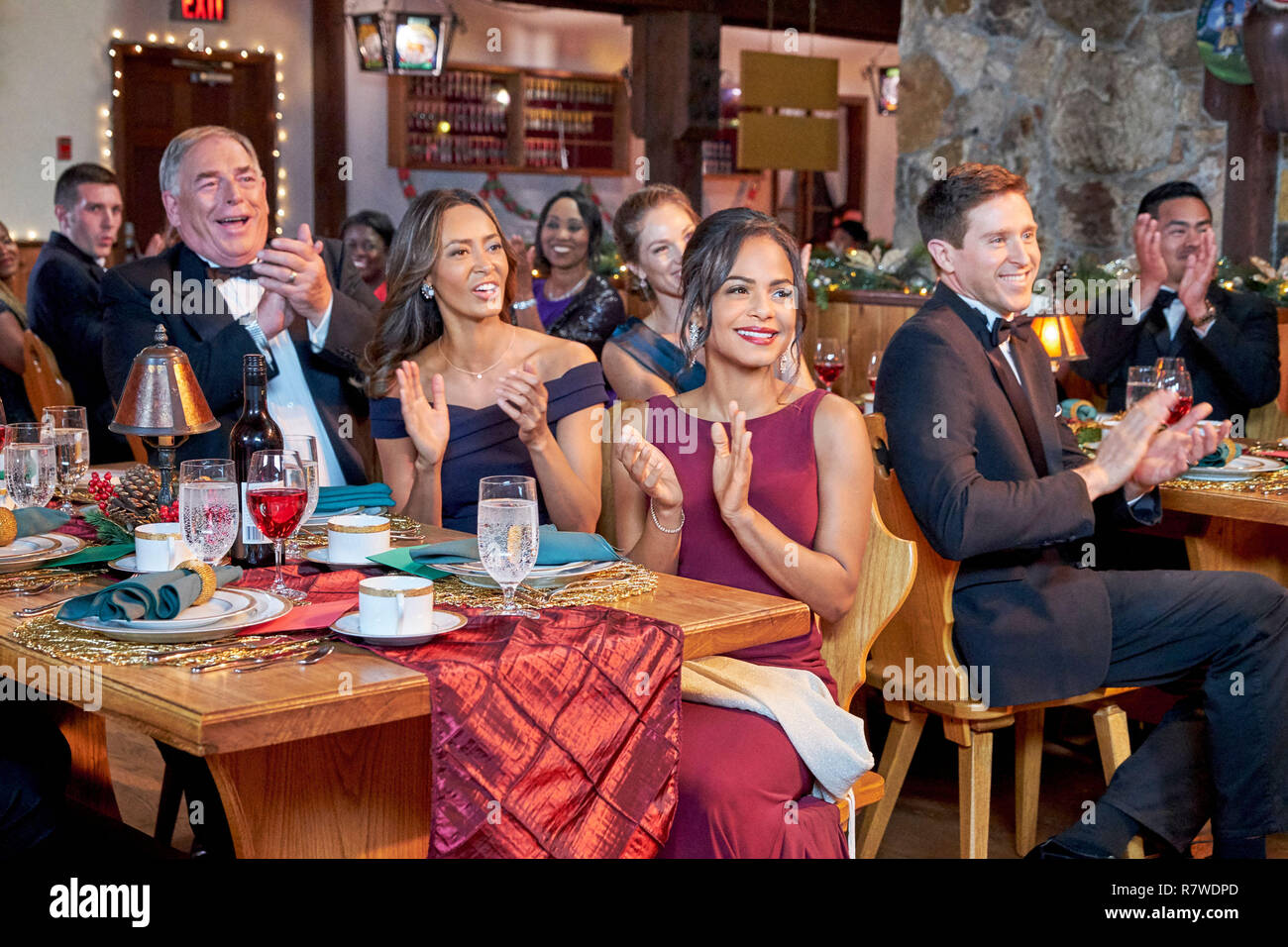 MEMORIES OF CHRISTMAS, from left Garry Chalk, Brandi Alexander