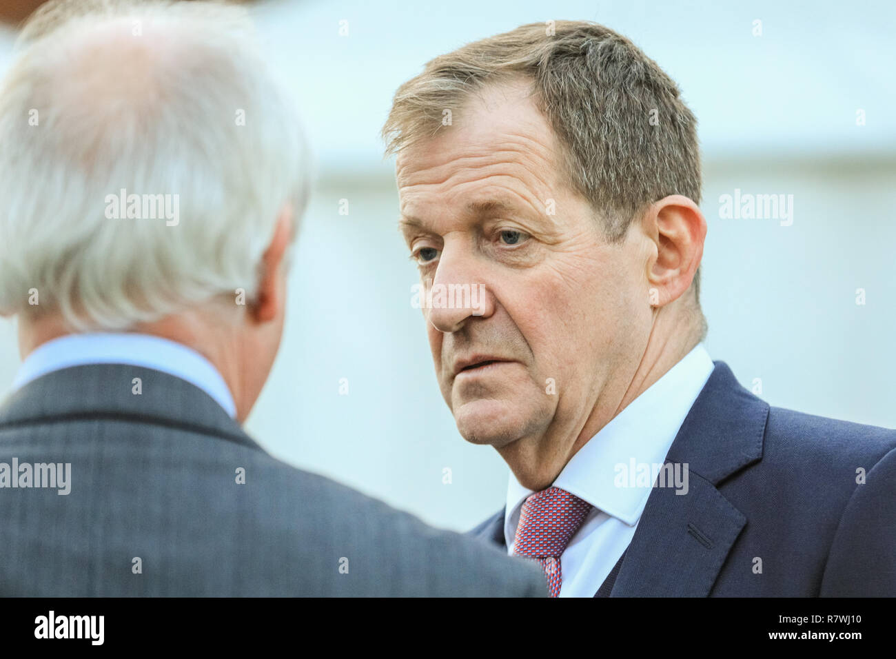 Westminster, London, 11th Dec 2018. Alastair Campbell, former Downing Street Press Secretary and Labour PR Advisor, and a prominent Anti-Brexit campaigner, in Westminster today. Credit: Imageplotter News and Sports/Alamy Live News Stock Photo