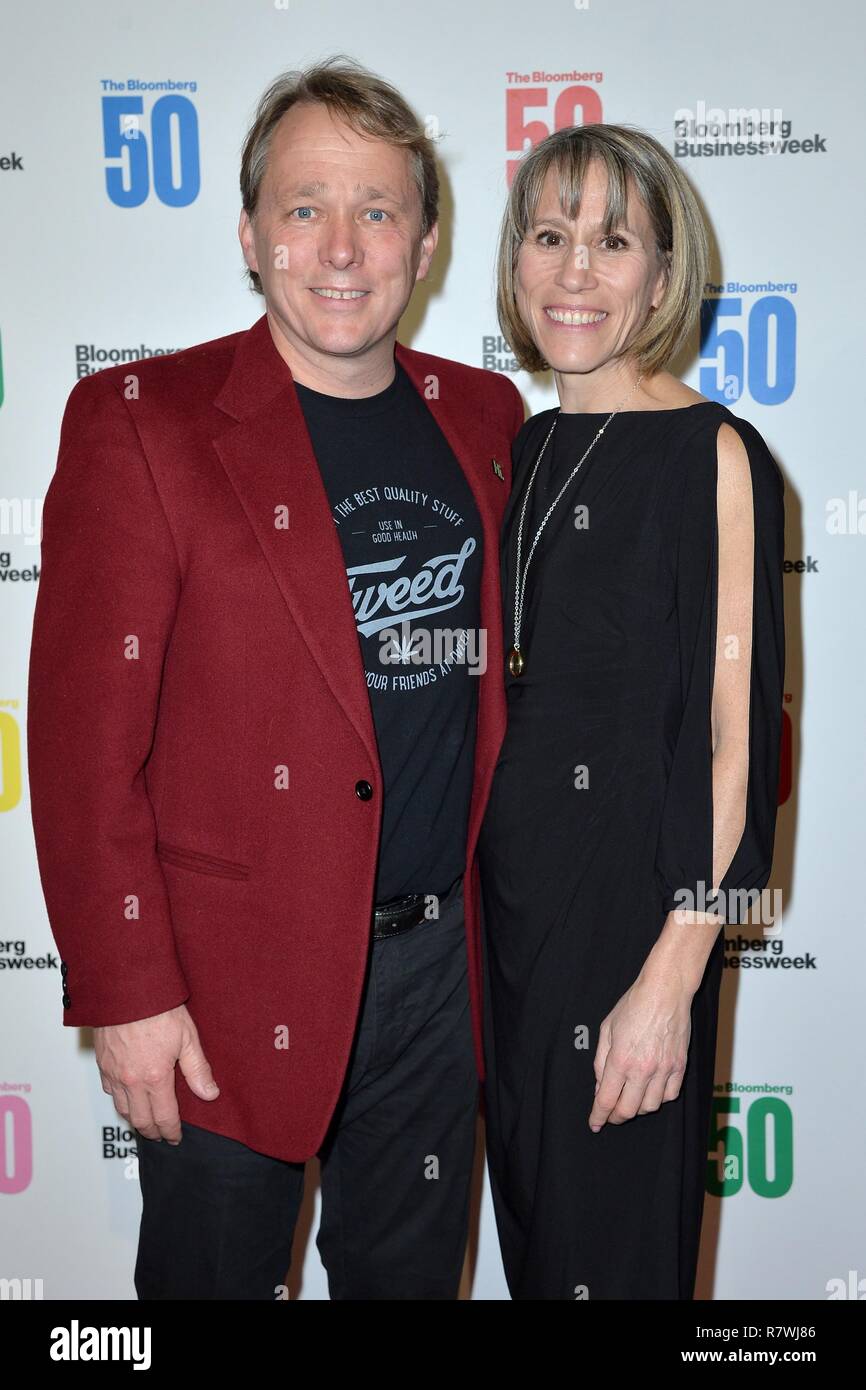 Bruce Linton, Heather Linton at arrivals for The Bloomberg 50 - Icons
