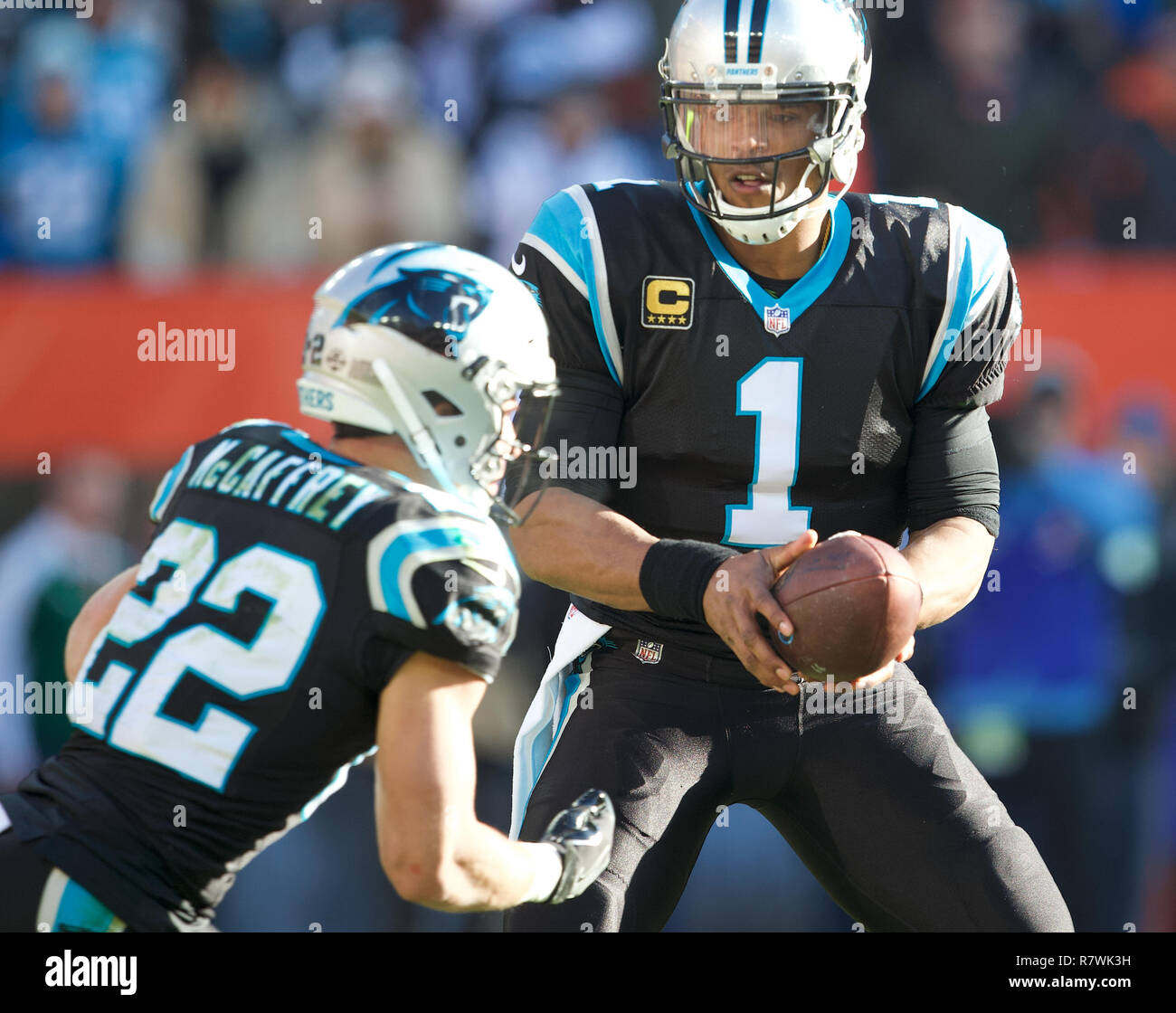 Cleveland, Ohio, USA. 9th Dec, 2018. Carolina Panthers quarterback