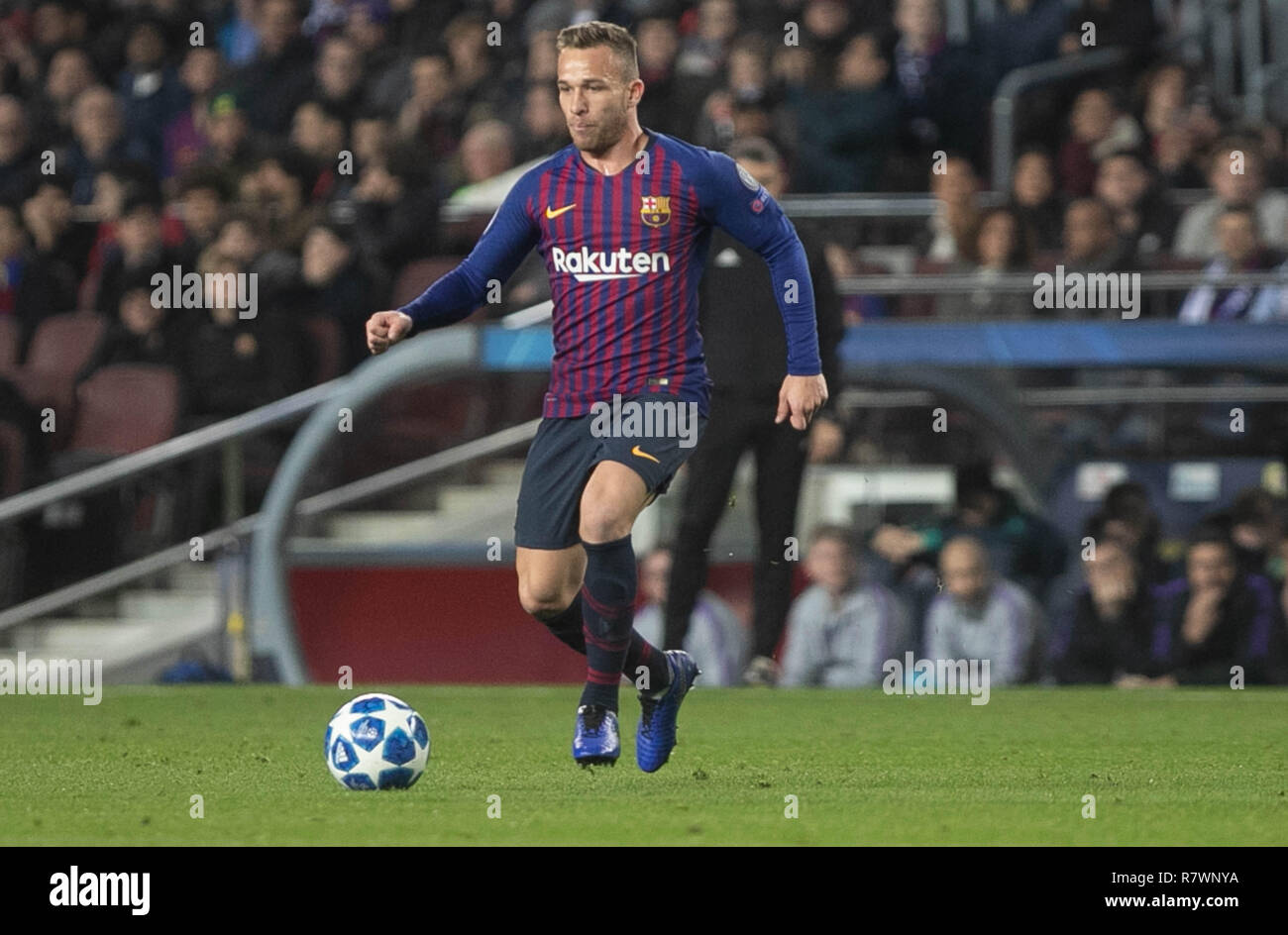 Barcelona, Spain. 11th Dec 2018. Kyle Walker - Peters (Tottenham Hotspur)  during the UEFA Champions League, Group B football match between FC  Barcelona and Tottenham Hotspur on December 11, 2018 at Camp