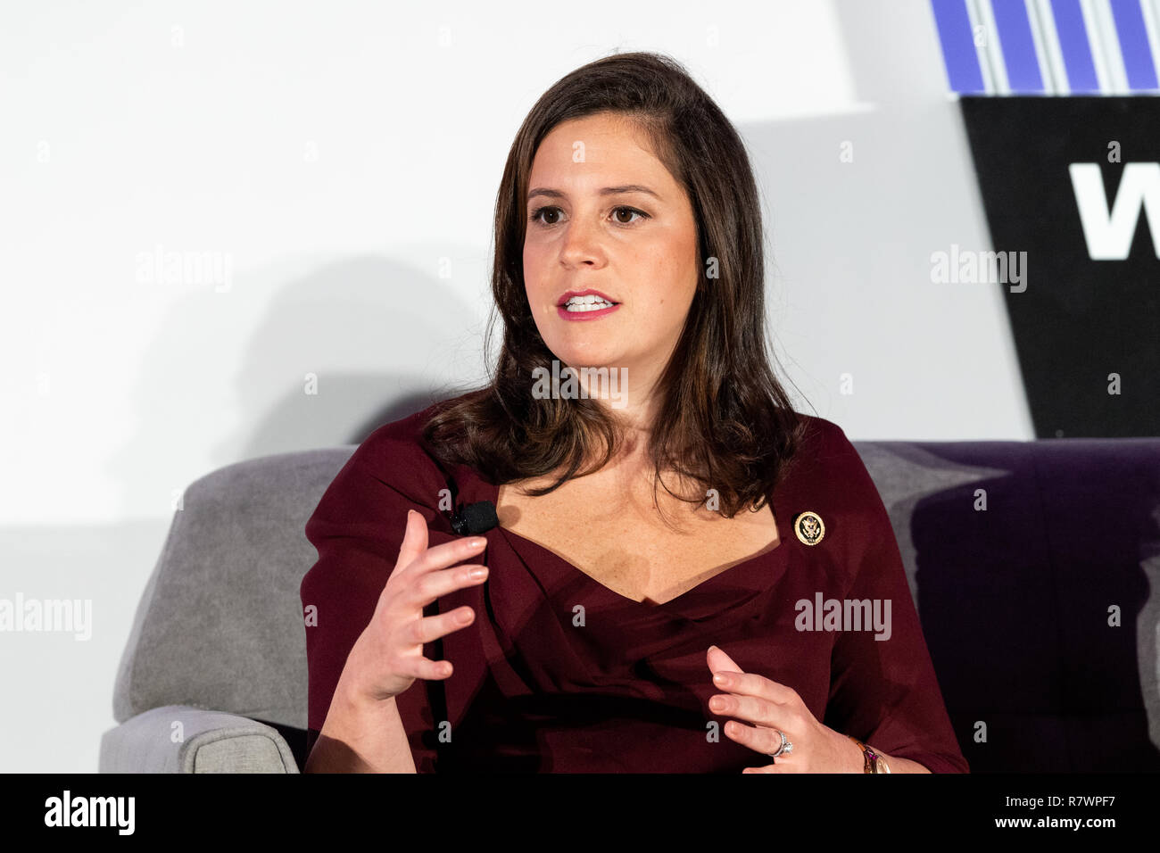 Washington, DC, USA. 11th Dec 2018. Representative Elise Stefanik (R-NY