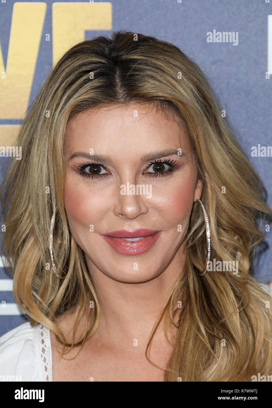 Beverly Hills, California, USA. 11th Dec 2018. Brandi Glanville arrives at WE tv's Real Love: Relationship Reality TV's Past, Present And Future Event held at The Paley Center for Media on December 11, 2018 in Beverly Hills, Los Angeles, California, United States. (Photo by David Acosta/Image Press Agency) Credit: Image Press Agency/Alamy Live News Stock Photo