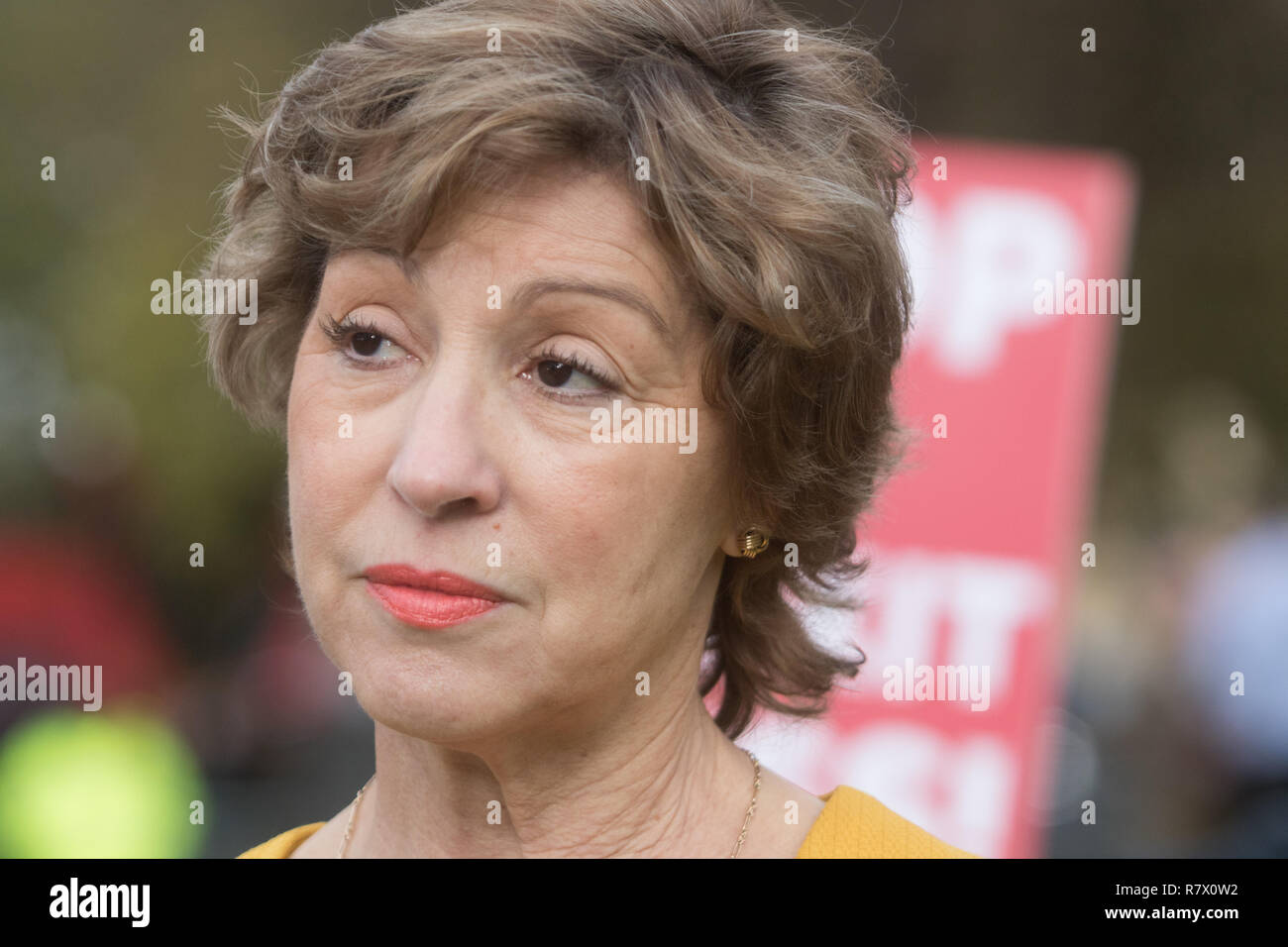 London UK 12th December 2018. Rebecca Pow, Conservative MP for Taunton Deane in College Green Westminster Credit: amer ghazzal/Alamy Live News Stock Photo
