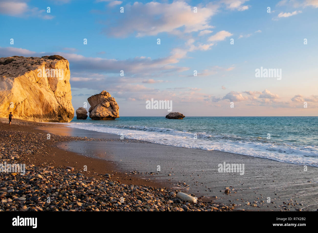 It Was Beautiful Afternoon For >> Beautiful Afternoon View Of The Beach Around Petra Tou Romiou In It Was Beautiful Afternoon For >> Beautiful Afternoon View Of The Beach Around Petra Tou Romiou In