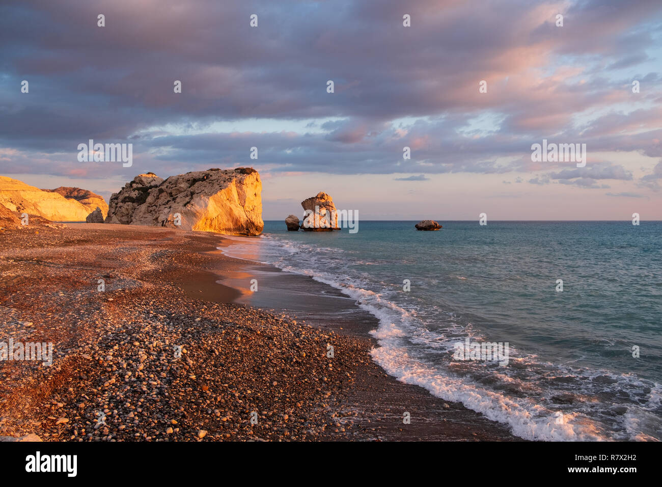 It Was Beautiful Afternoon For >> Beautiful Afternoon View Of The Beach Around Petra Tou Romiou In It Was Beautiful Afternoon For >> Beautiful Afternoon View Of The Beach Around Petra Tou Romiou In