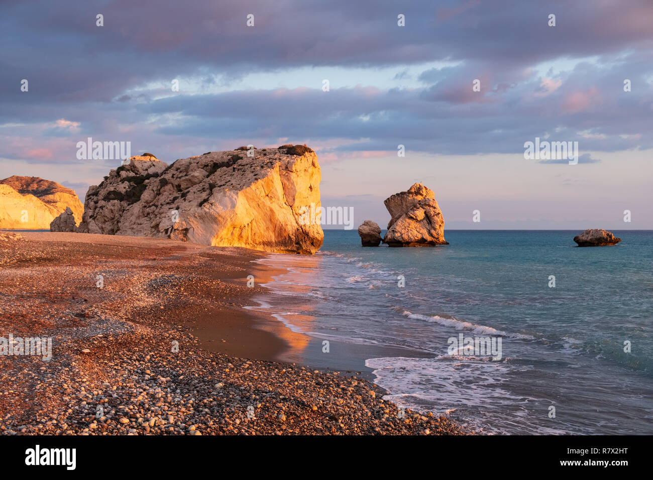 It Was Beautiful Afternoon For >> Beautiful Afternoon View Of The Beach Around Petra Tou Romiou In It Was Beautiful Afternoon For >> Beautiful Afternoon View Of The Beach Around Petra Tou Romiou In