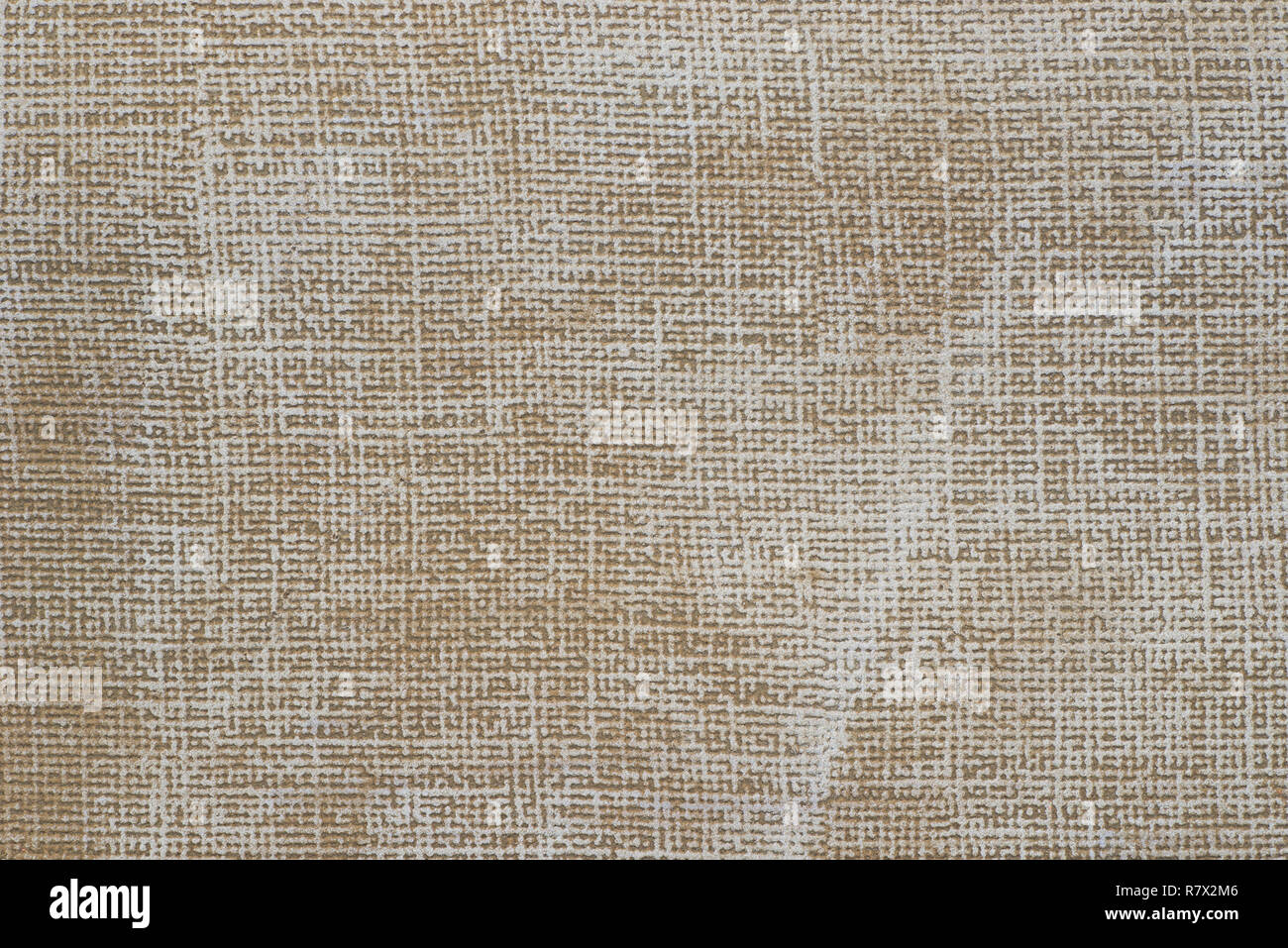 checkered pattern on brown paper background texture Stock Photo