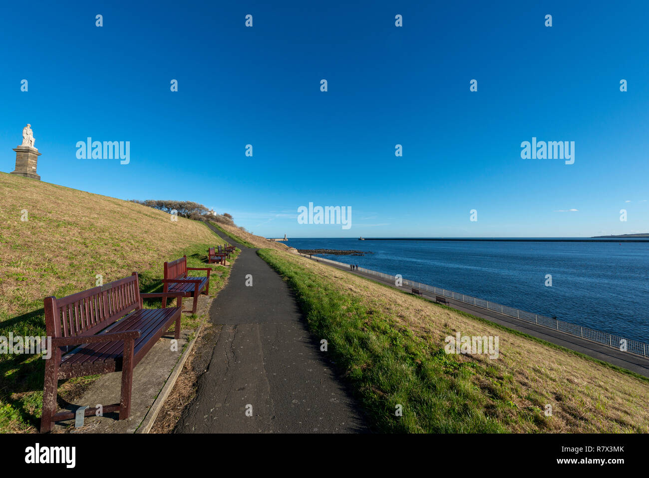 River Tyne Estuary, Tynemouth, UK Stock Photo Alamy