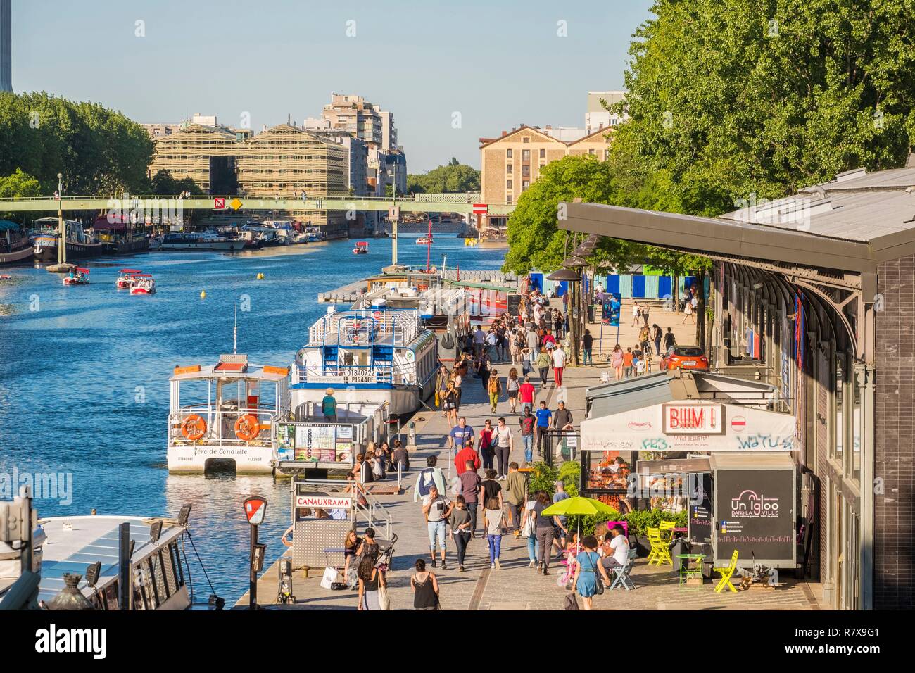 France Paris The Bassin De La Villette The Cinema MK2 Quai De Loire france-paris-the-bassin-de-la-villette-the-cinema-mk2-quai-de-loire