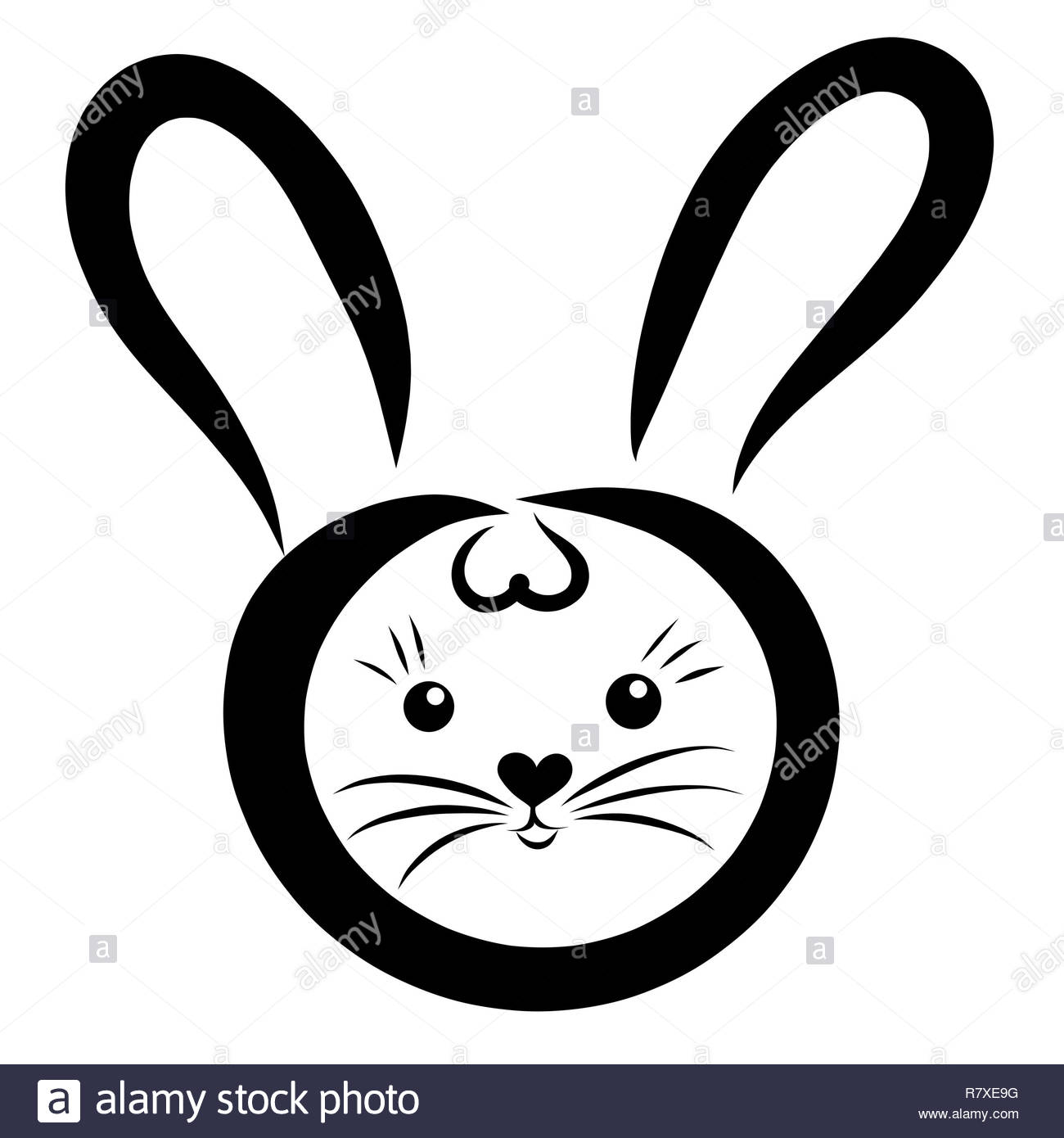 Download Outline Hare Stock Photos & Outline Hare Stock Images - Alamy