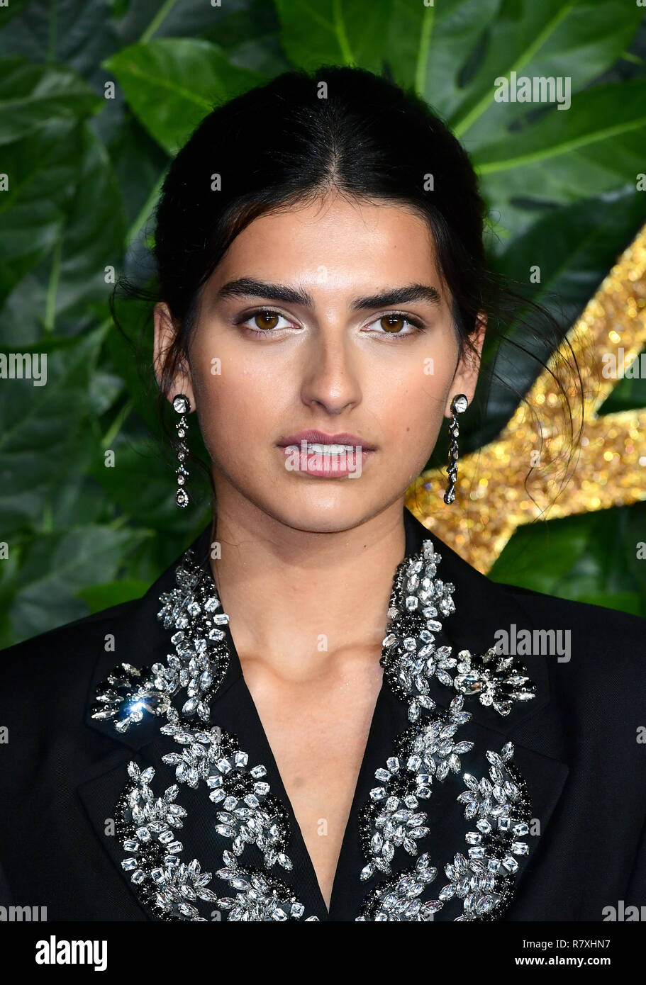 Saffron Vadher attending the Fashion Awards in association with