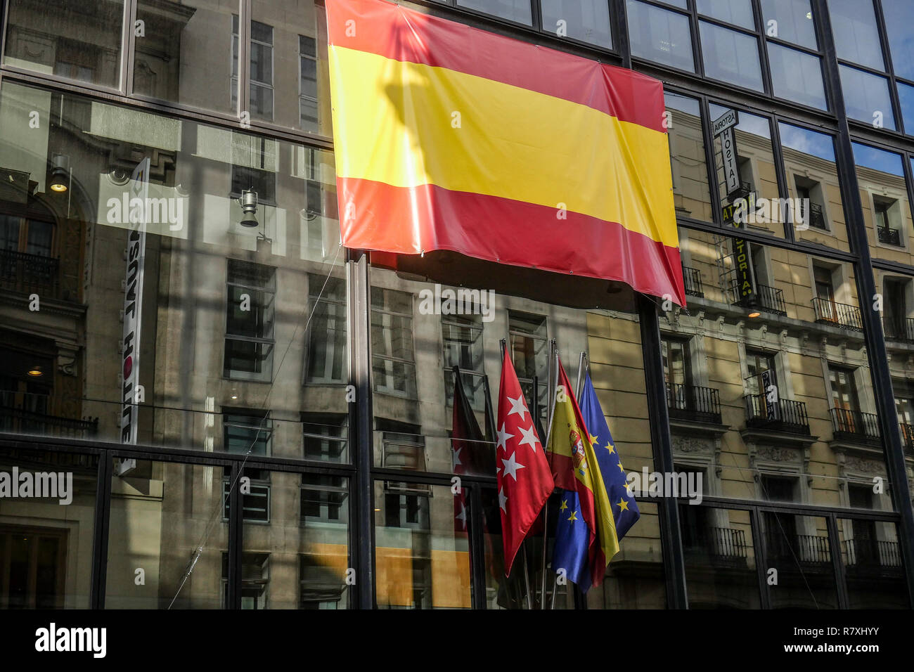 Justice Department building, Madrid, Spain Stock Photo Alamy