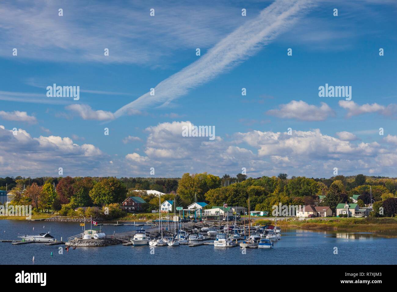 United States, New York, Lake Champlain Region, Rouses Point, town