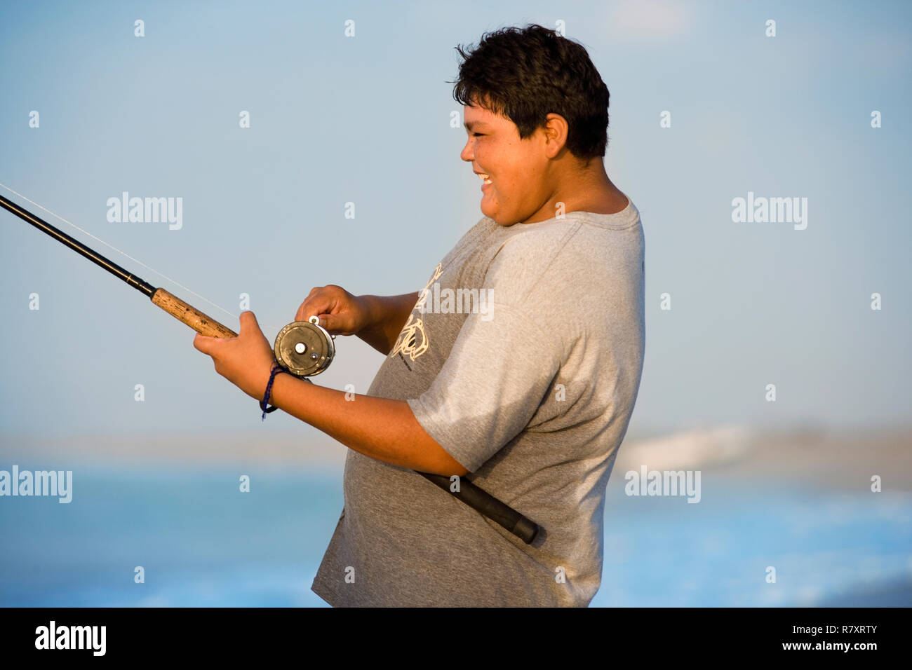 Fat boy fishing hi-res stock photography and images - Alamy