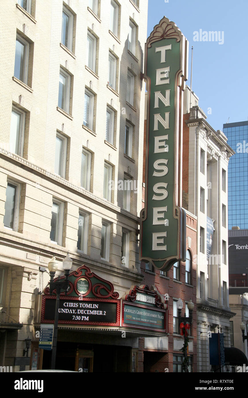 Tennessee Theatre in downtown Knoxville, TN, USA Stock Photo Alamy