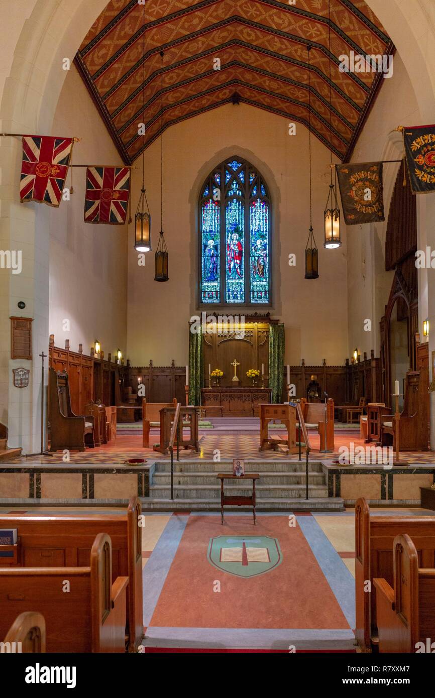 Canada, Quebec province, Montreal, Religious Heritage, St. Matthias Anglican Church Stock Photo