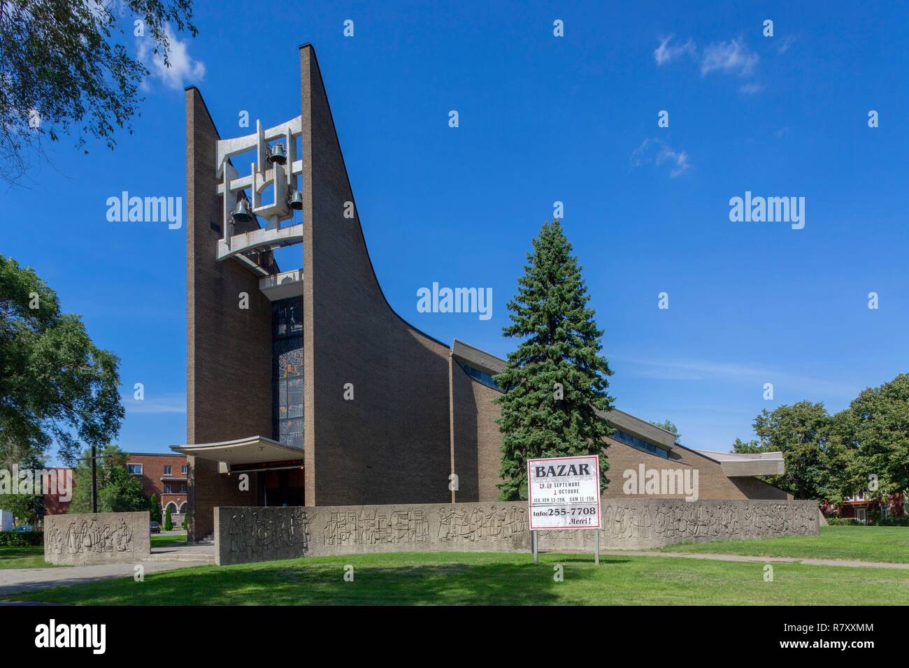 Saint jean baptiste church montreal hires stock photography and images