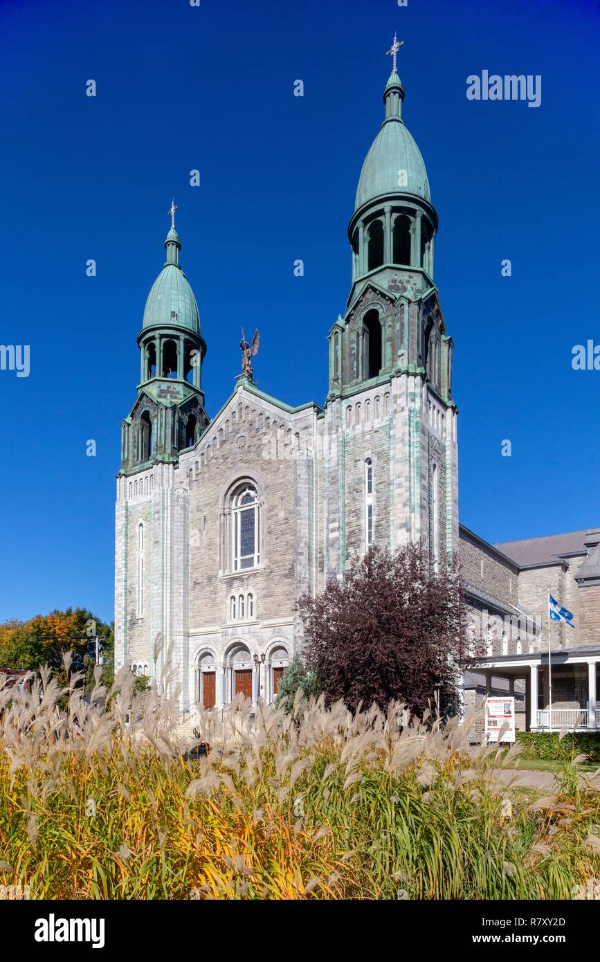 Canada, Quebec province, Montreal, Religious Heritage, Church of the Holy Angels in Lachine Stock Photo