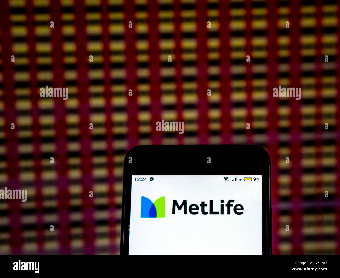 Metlife Life Insurance >> Metlife Life Insurance Company Logo Seen Displayed On Smart Metlife Life Insurance >> Metlife Life Insurance Company Logo Seen Displayed On Smart