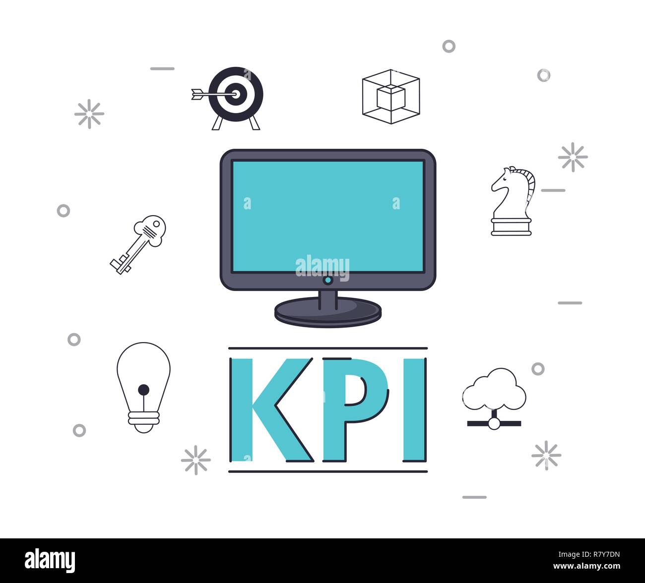 key performance indicator Stock Vector Image & Art - Alamy