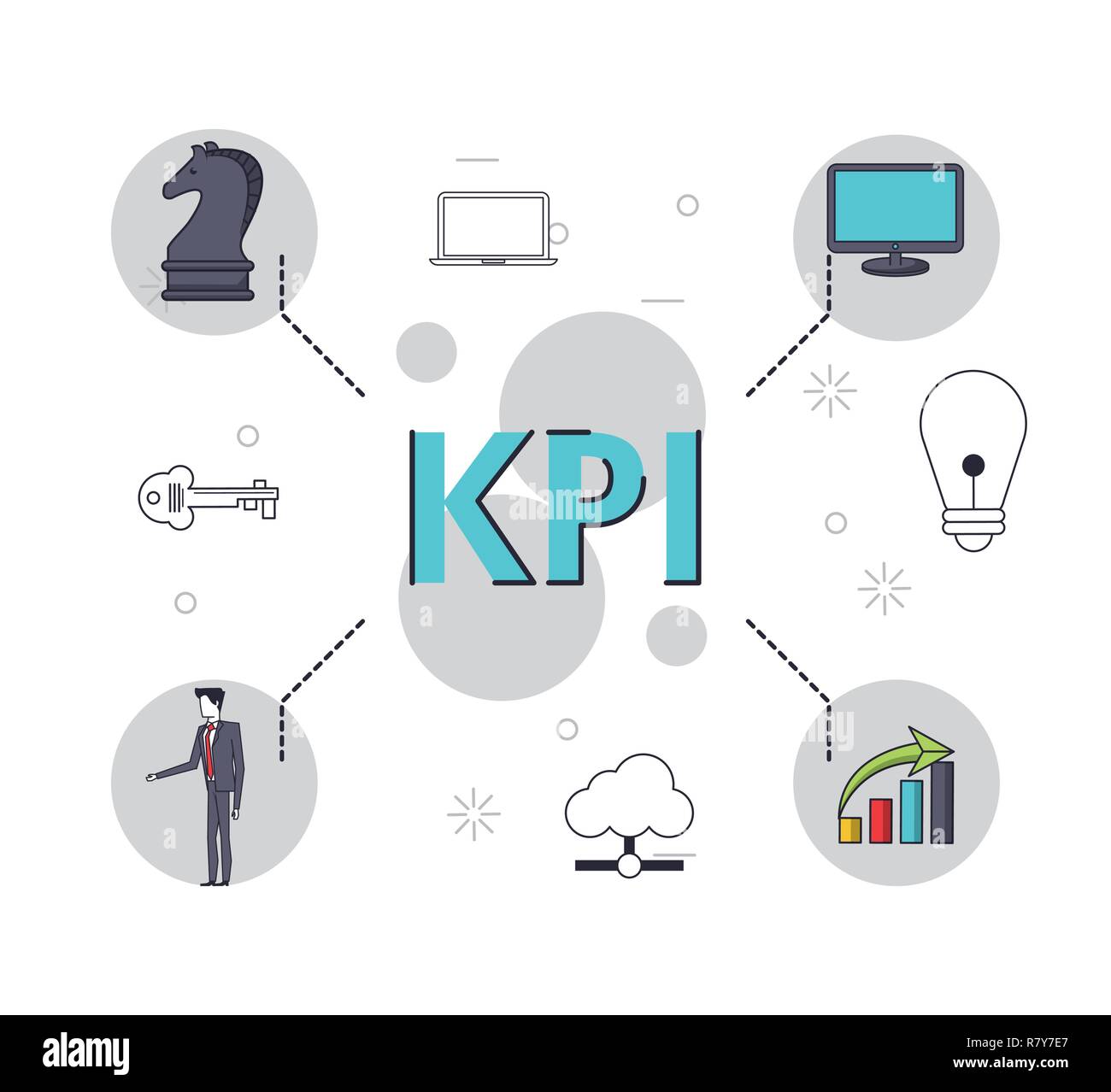 key performance indicator Stock Vector Image & Art - Alamy
