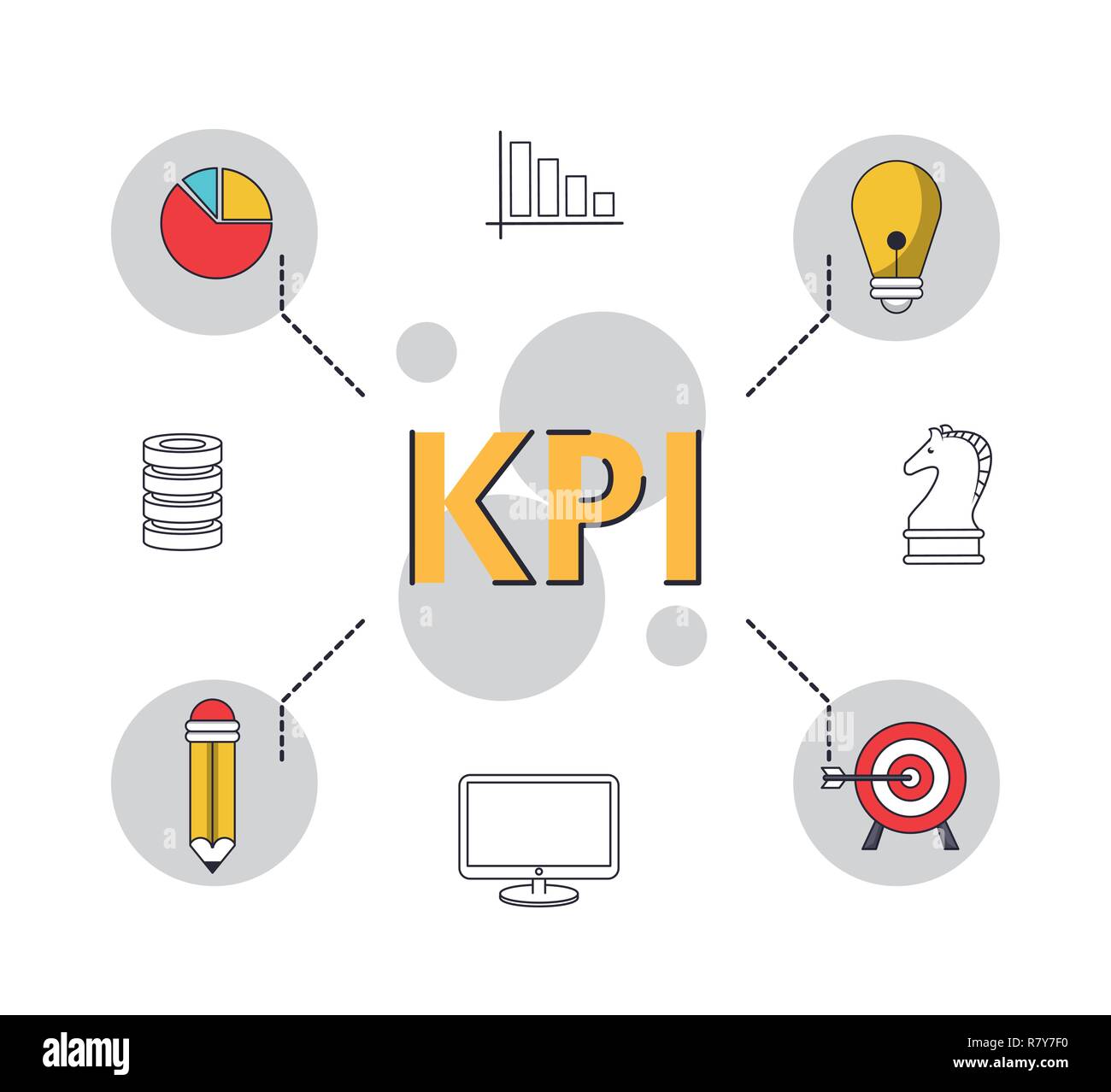 key performance indicator Stock Vector Image & Art - Alamy