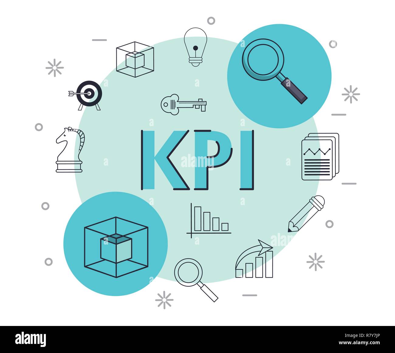 key performance indicator Stock Vector Image & Art - Alamy
