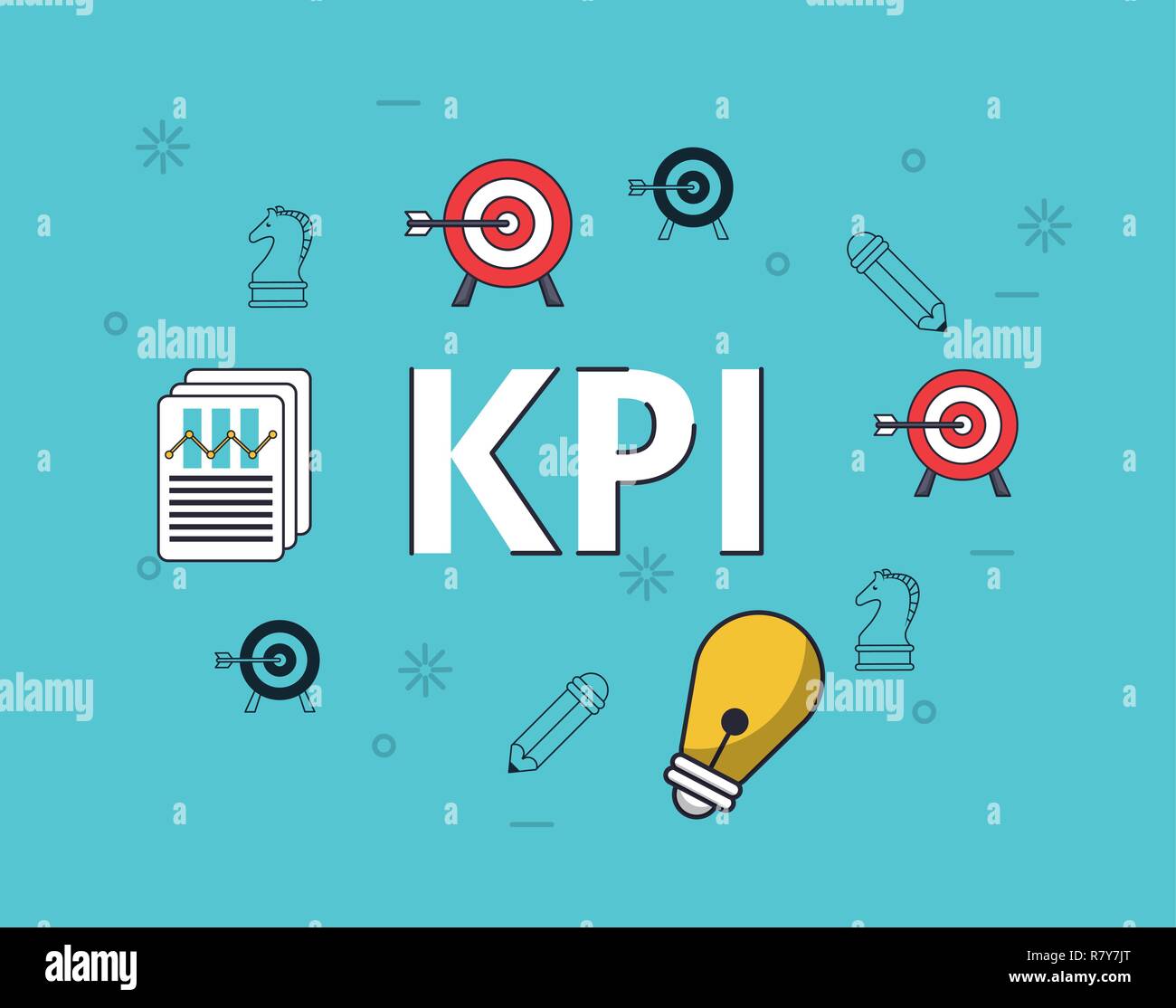 key performance indicator Stock Vector Image & Art - Alamy