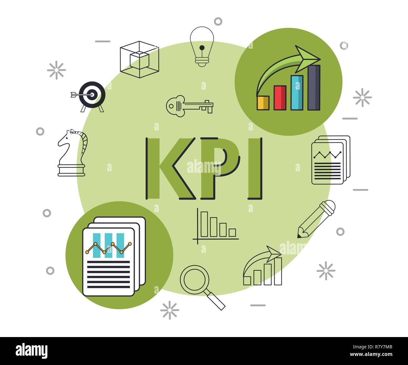 key performance indicator Stock Vector Image & Art - Alamy