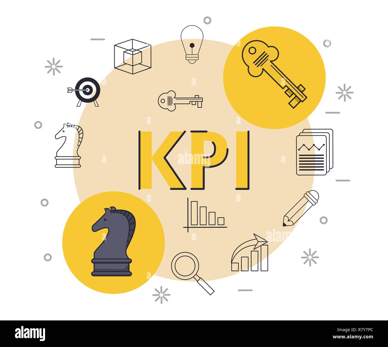 key performance indicator Stock Vector Image & Art - Alamy