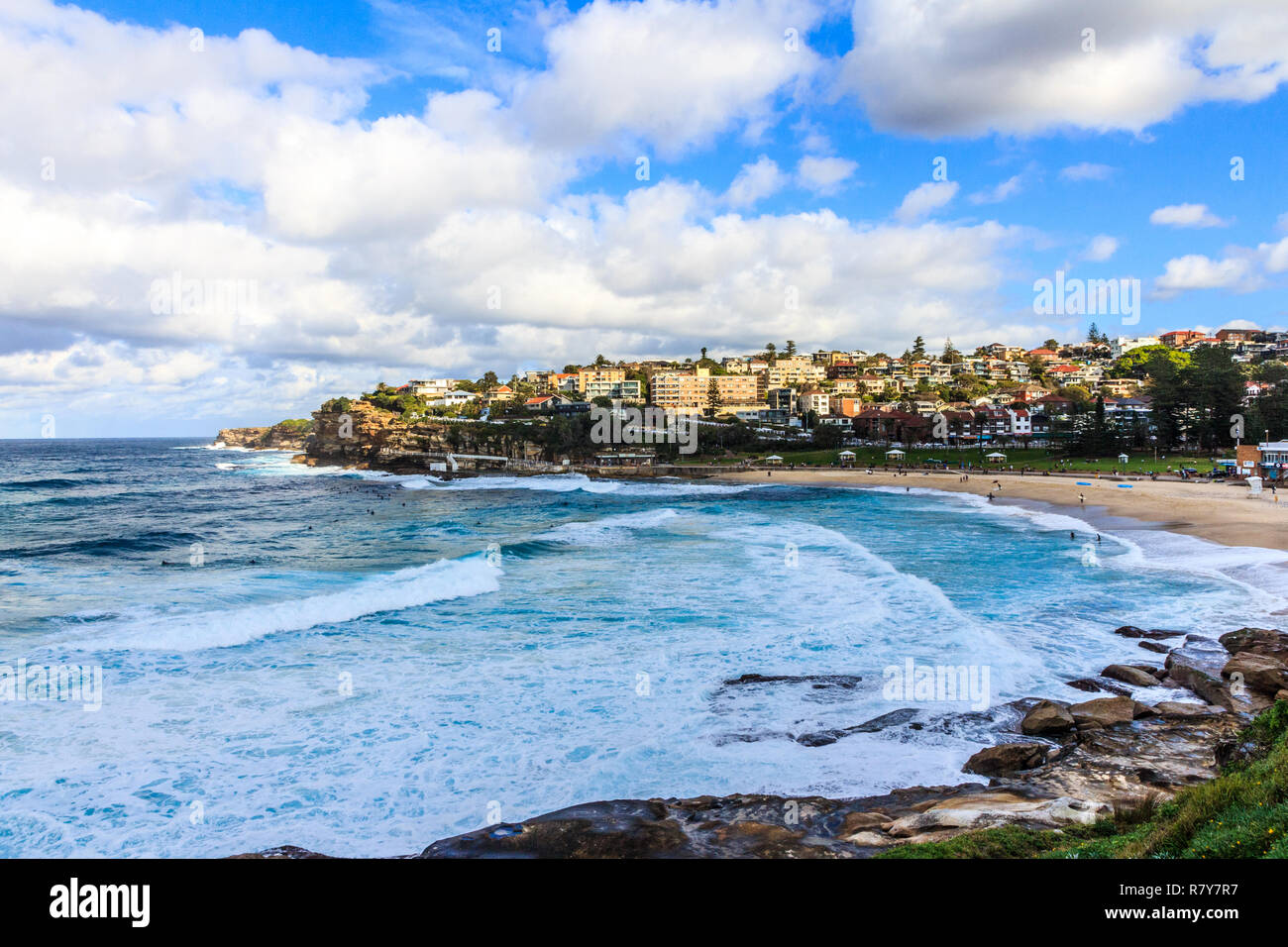 A beautiful sunny day, Bronte beach, New South Wales, NSW, Austrlaia Stock Photo
