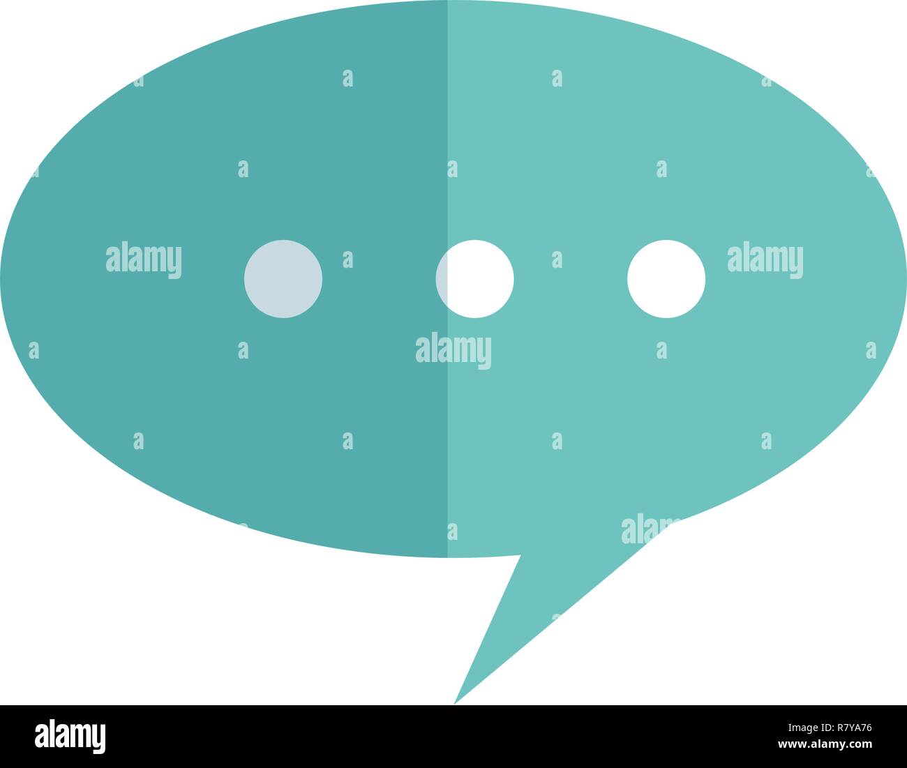 speech bubble message icon vector illustration design Stock Vector ...