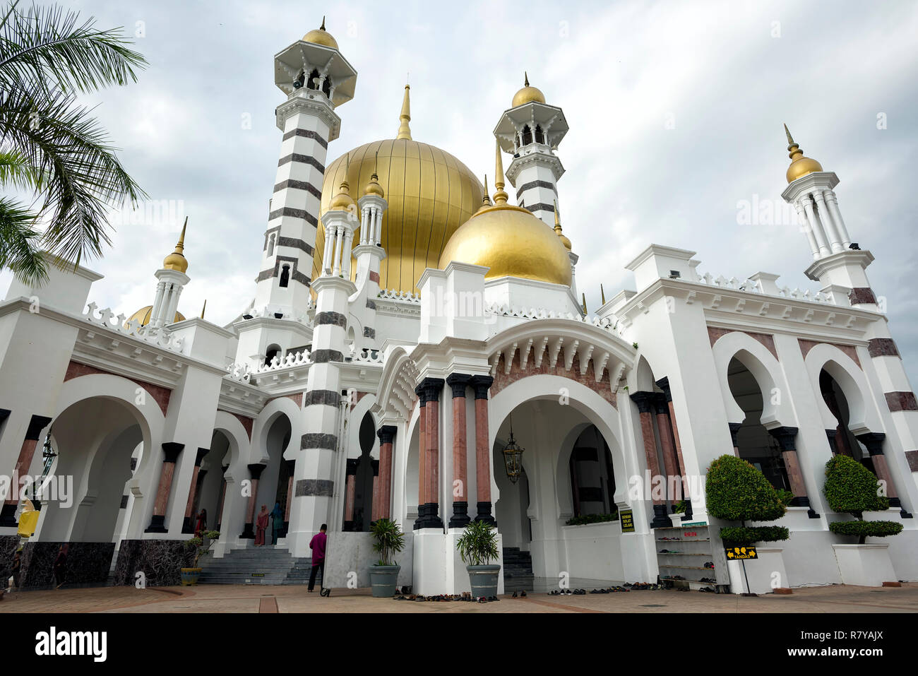 Kuala Kangsar, Malaysia - Jun 22, 2018: Masjid Ubudiah at Bukit Chandan ...