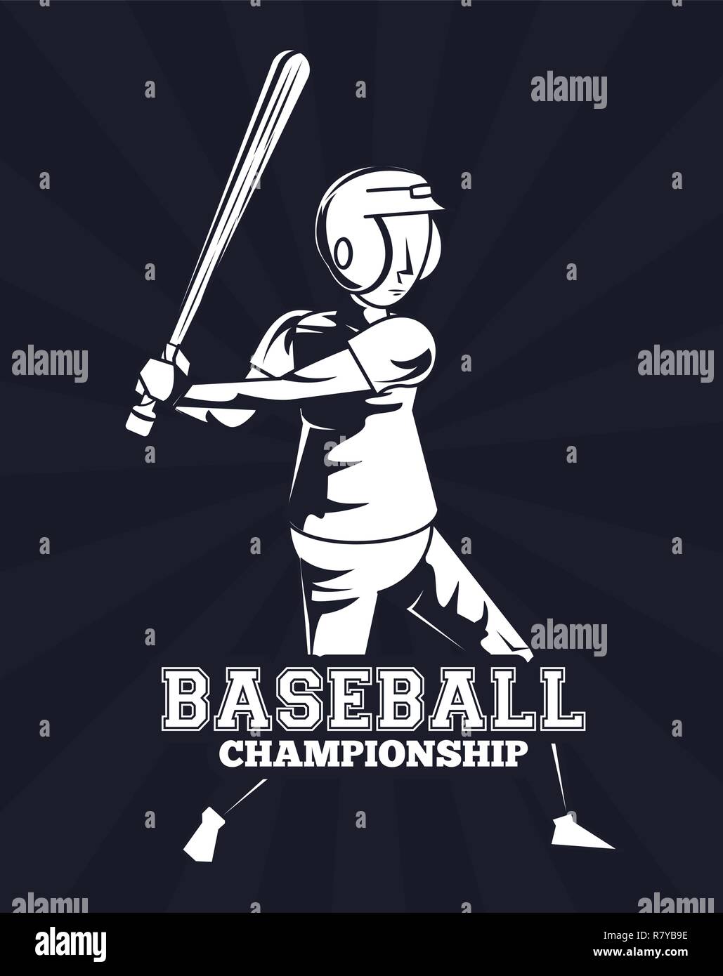 baseball player icon Stock Vector Image & Art - Alamy