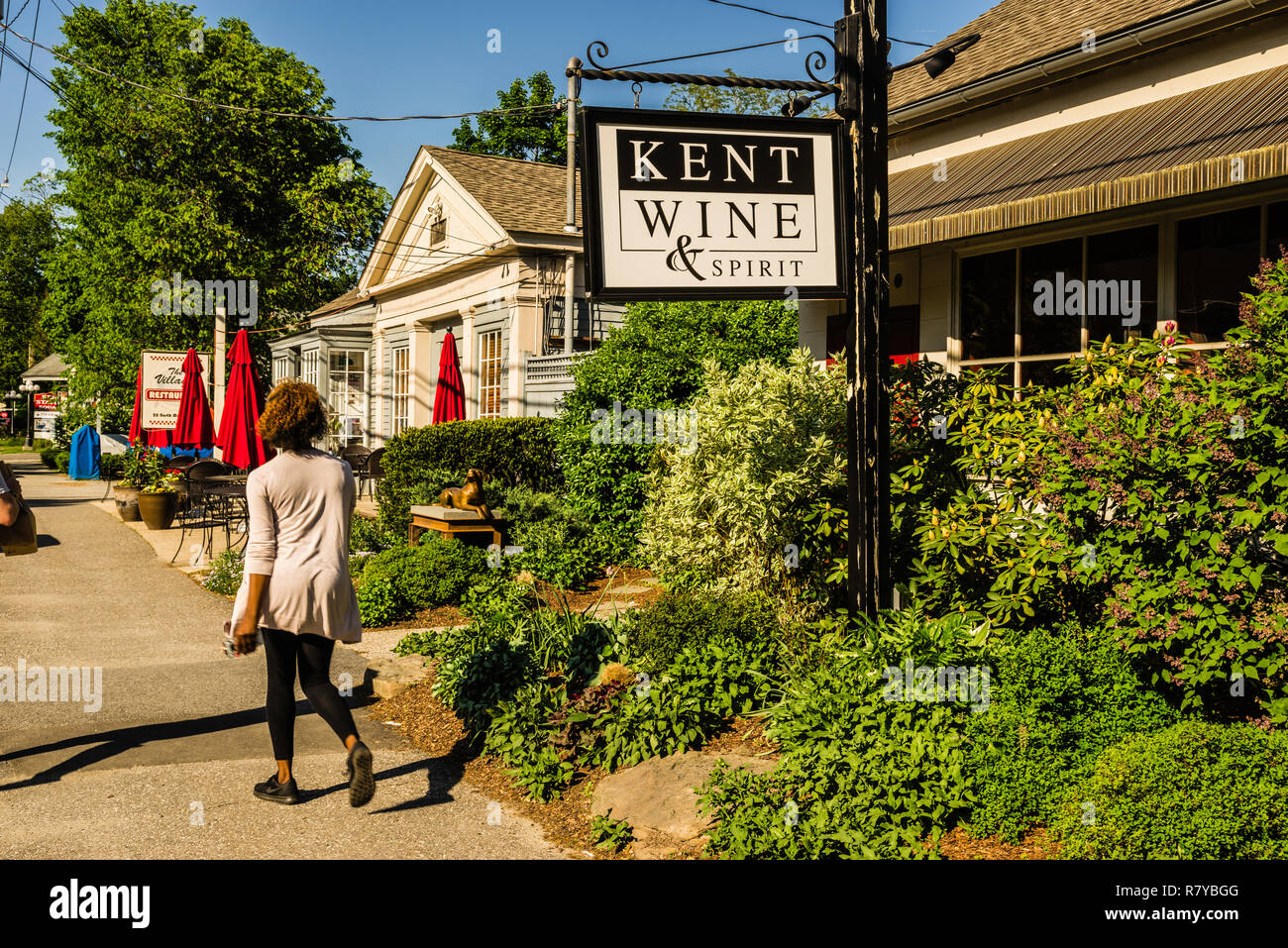 Main Street Kent, Connecticut, USA Stock Photo Alamy