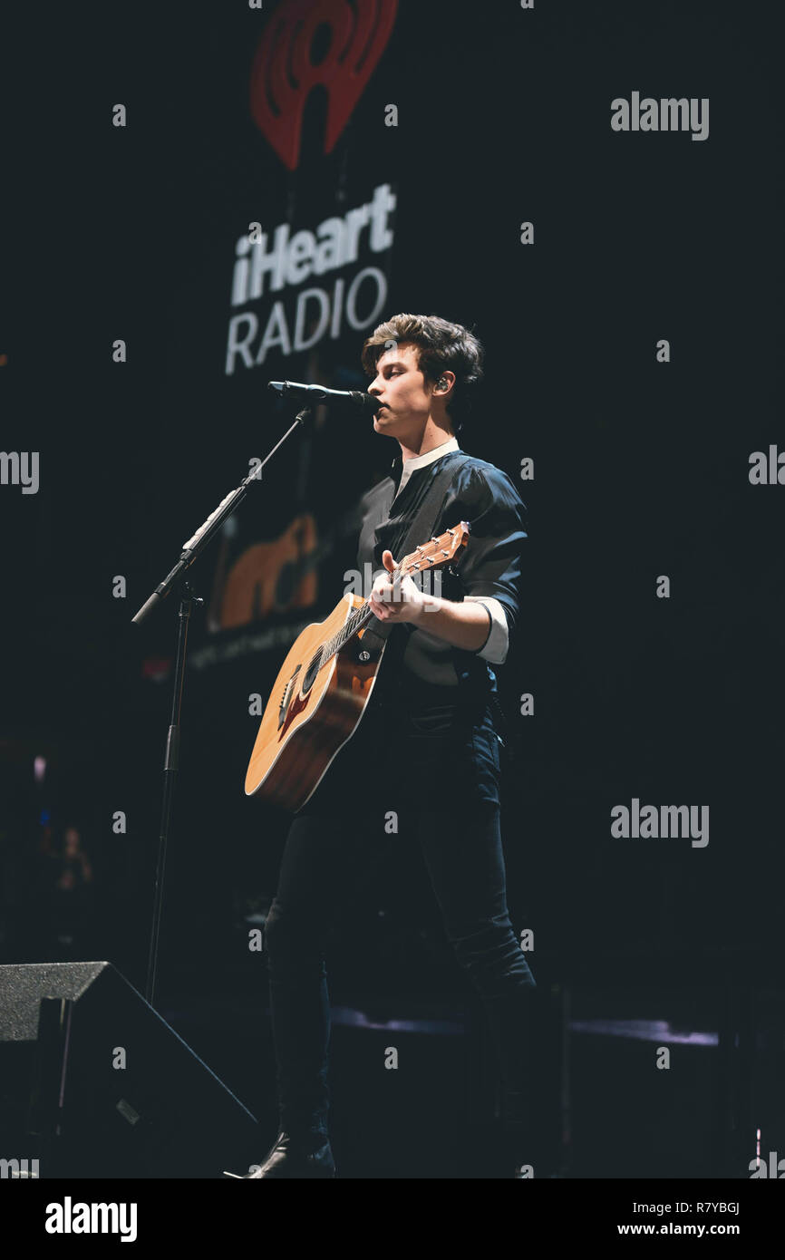 Shawn Mendes at the iHeartRadio Jingle Ball at the TD Garden on