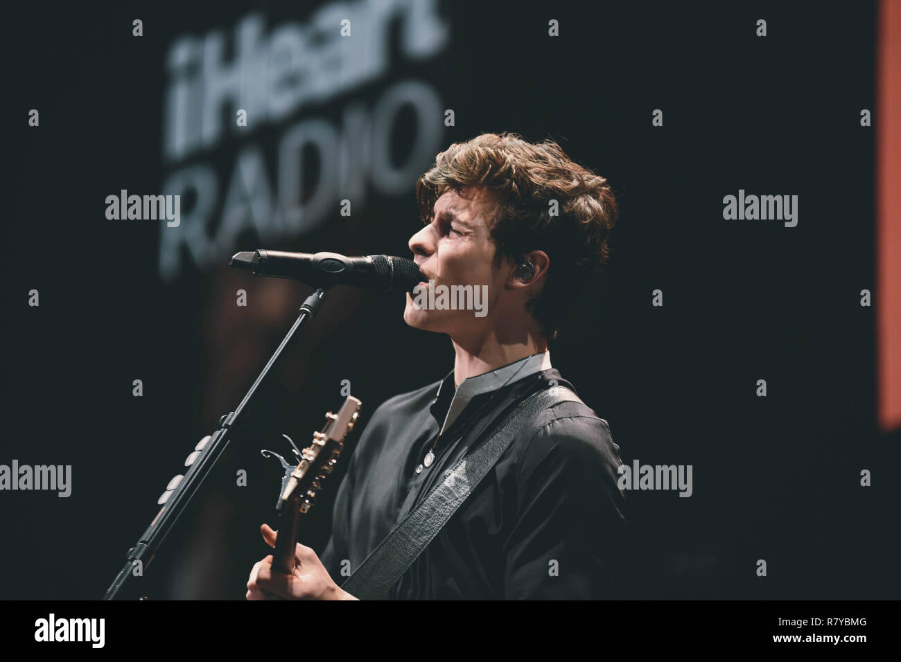 Shawn Mendes at the iHeartRadio Jingle Ball at the TD Garden on