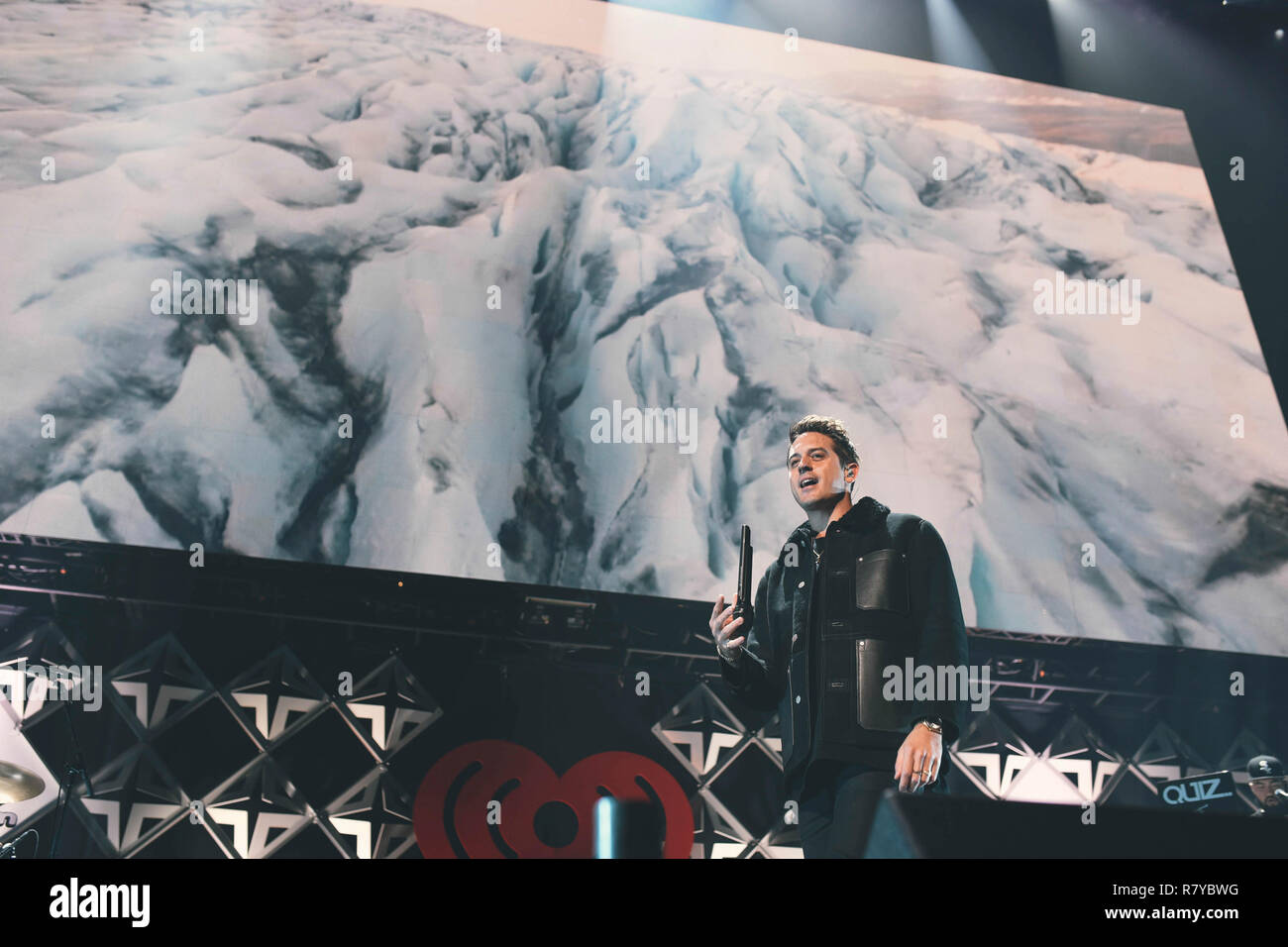 G Eazy At The Iheartradio Jingle Ball At The Td Garden On December